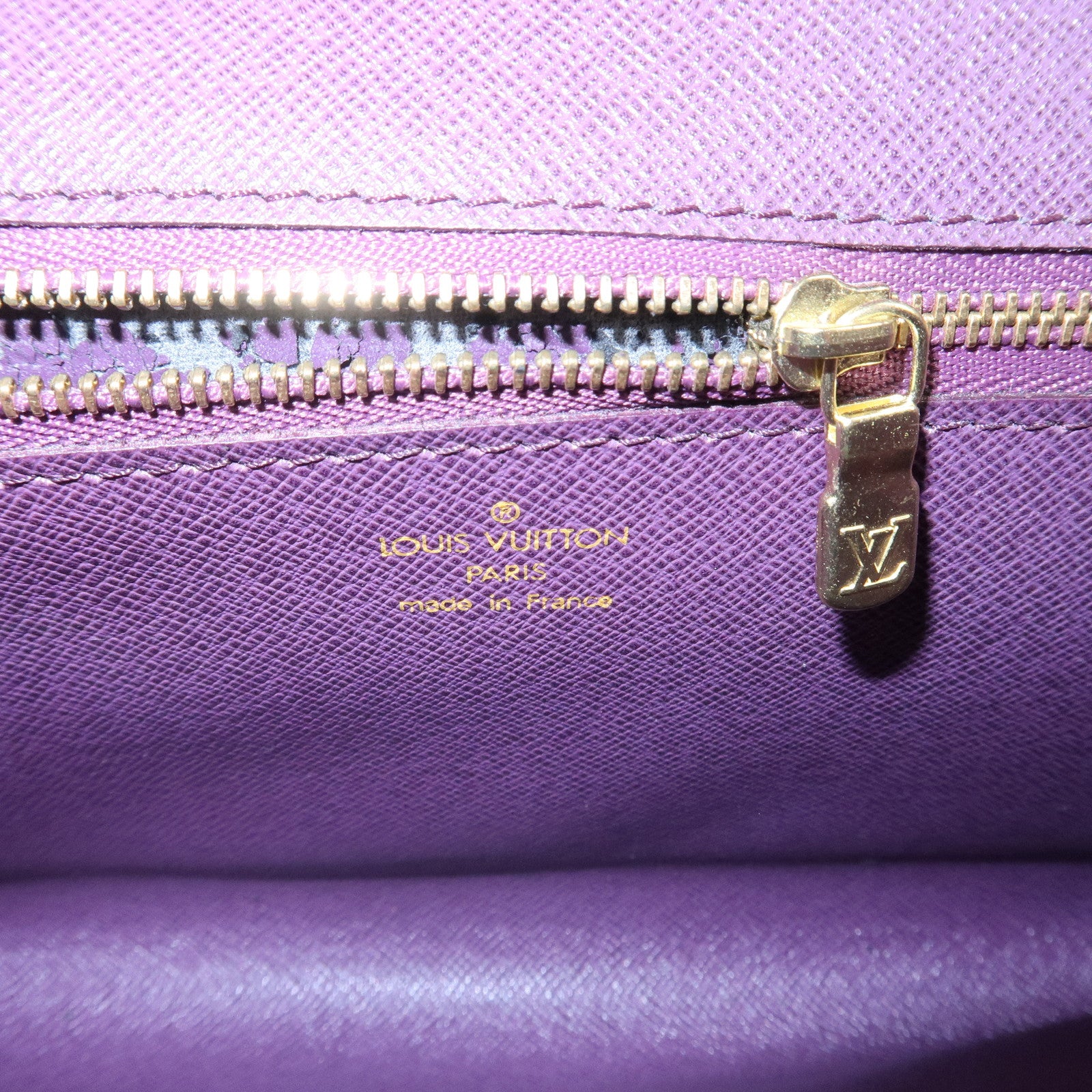 Louis Vuitton Epi Pochette Arche Shoulder Bag Tassili Yellow M52579