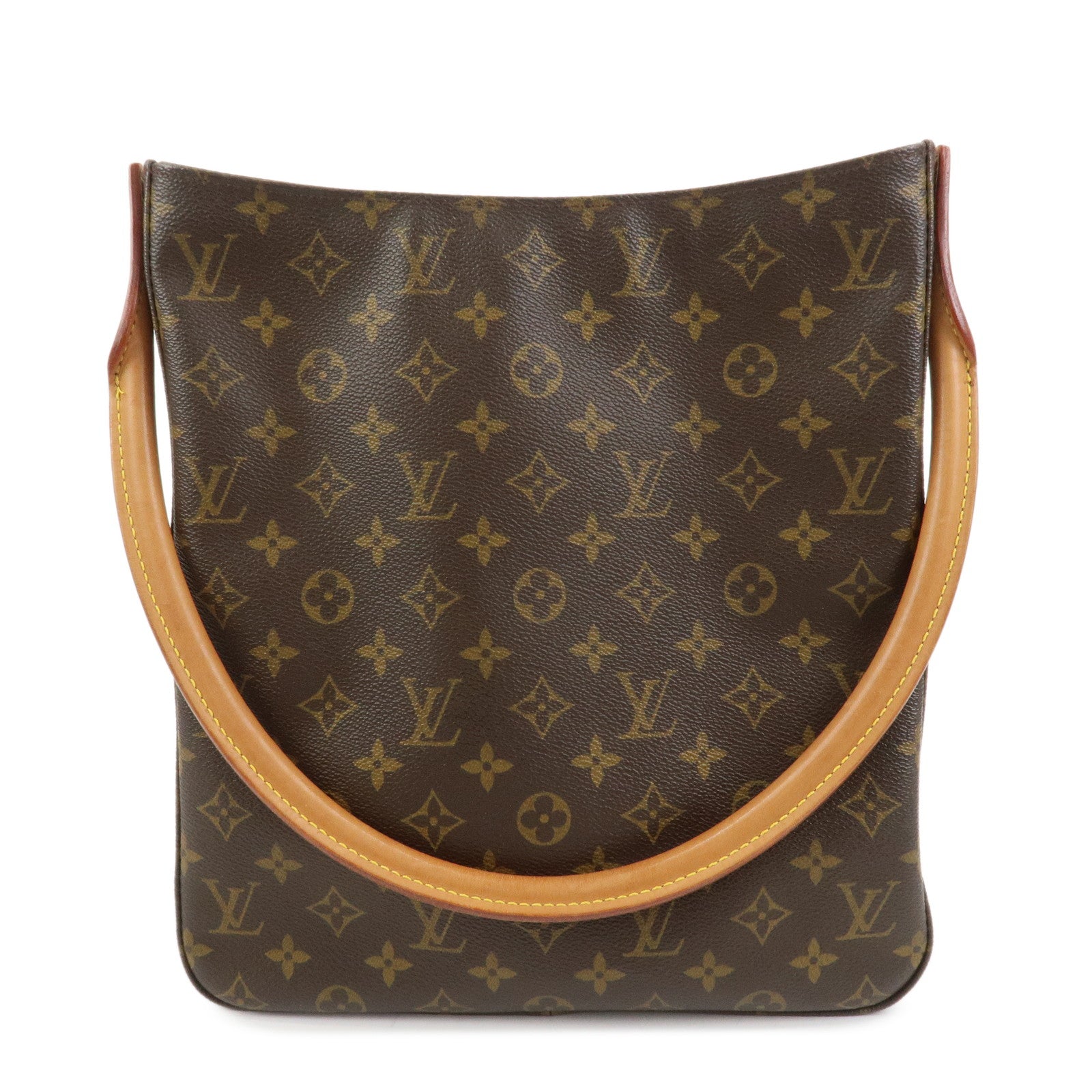 Louis Vuitton Monogram Looping GM Shoulder Bag Brown M51145