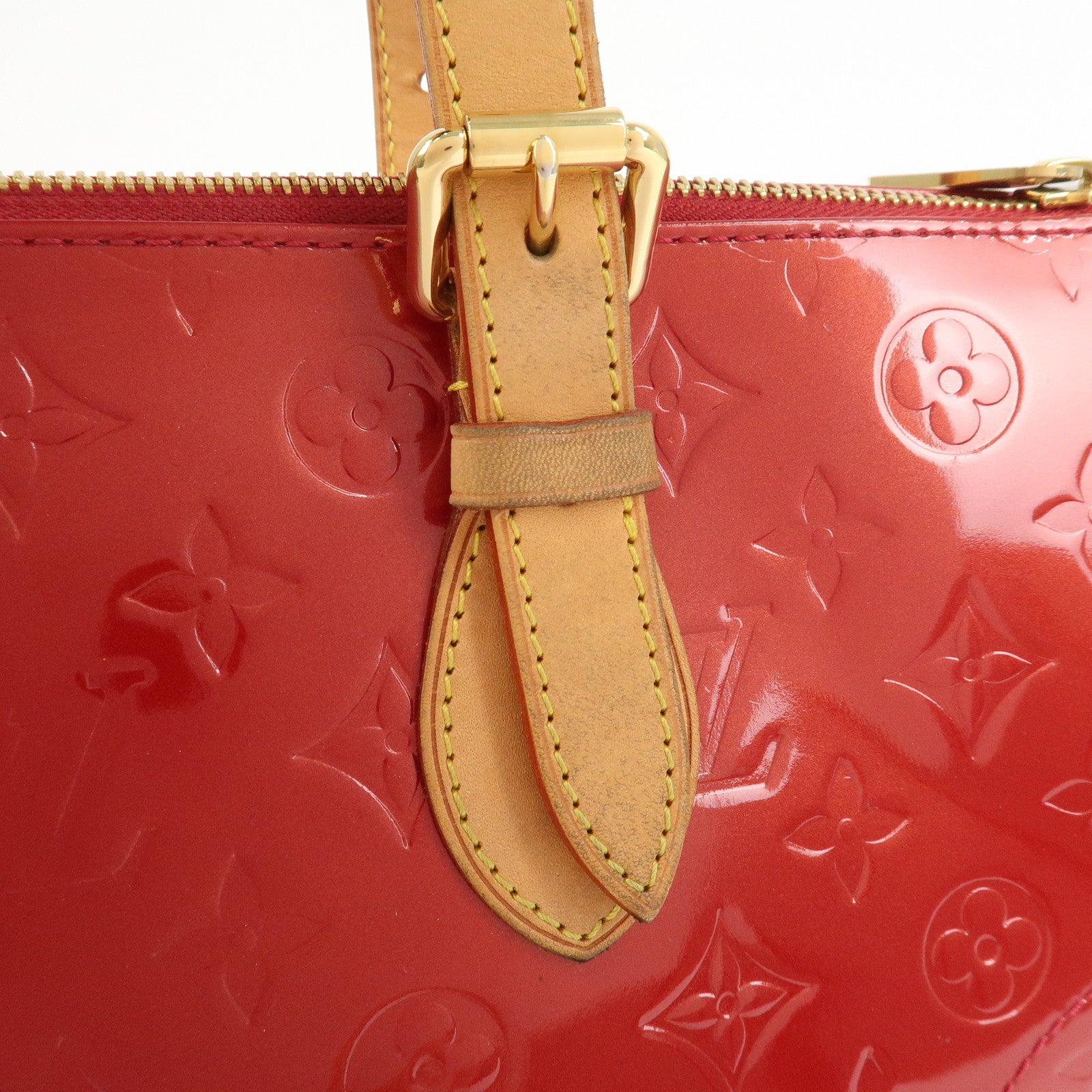 Louis Vuitton Vernis Rosewood Avenue Hand Bag Pomme DAmour M93507
