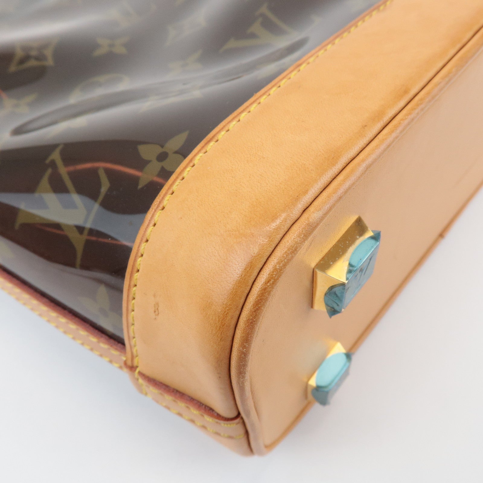 Louis Vuitton Monogram Vinyl Cabas Ambre MM Tote Bag M92501 Used