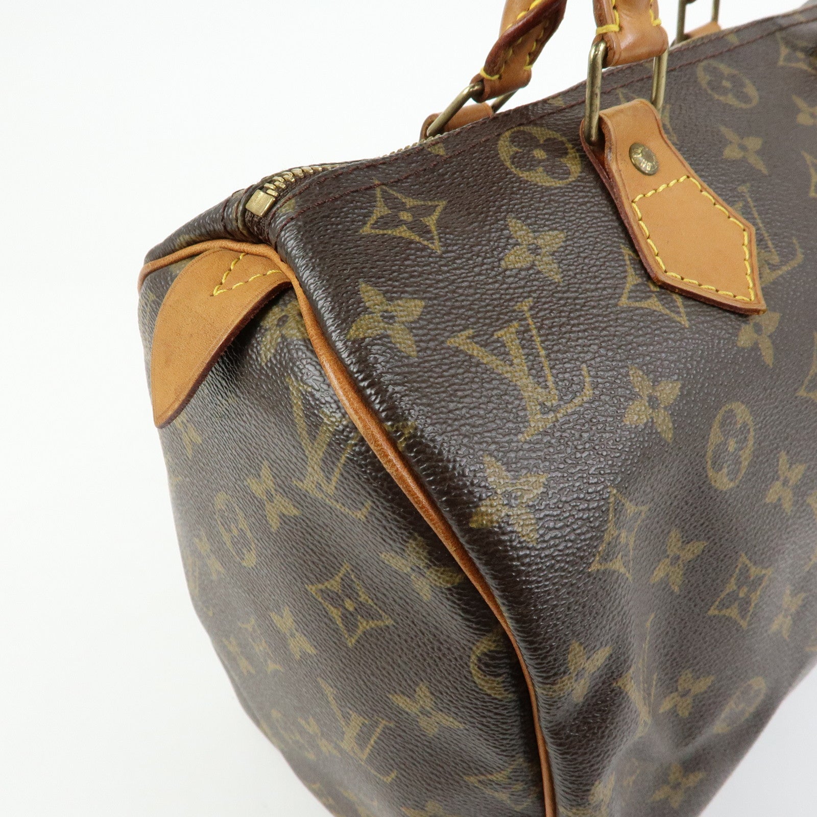 Louis Vuitton Monogram Speedy 30 Boston Bag Hand Bag Brown M41526