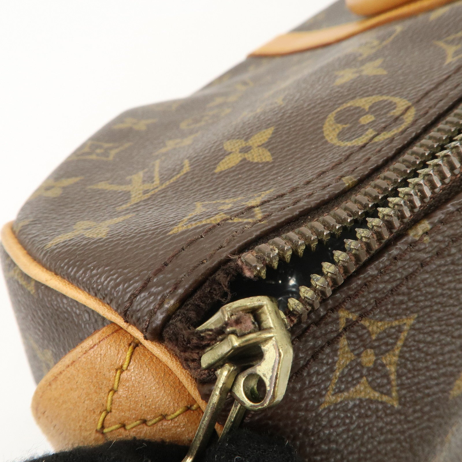 Louis Vuitton Monogram Keep All 45 Boston Bag Brown M41428 Used