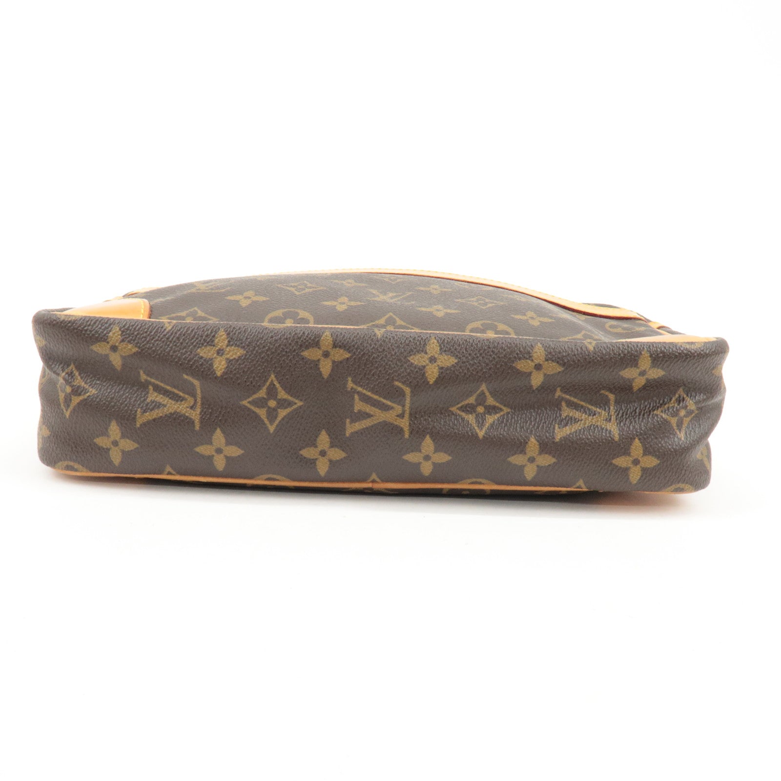 Louis Vuitton Monogram Compiegne 28 Pouch Clutch Bag Brown M51845 Used