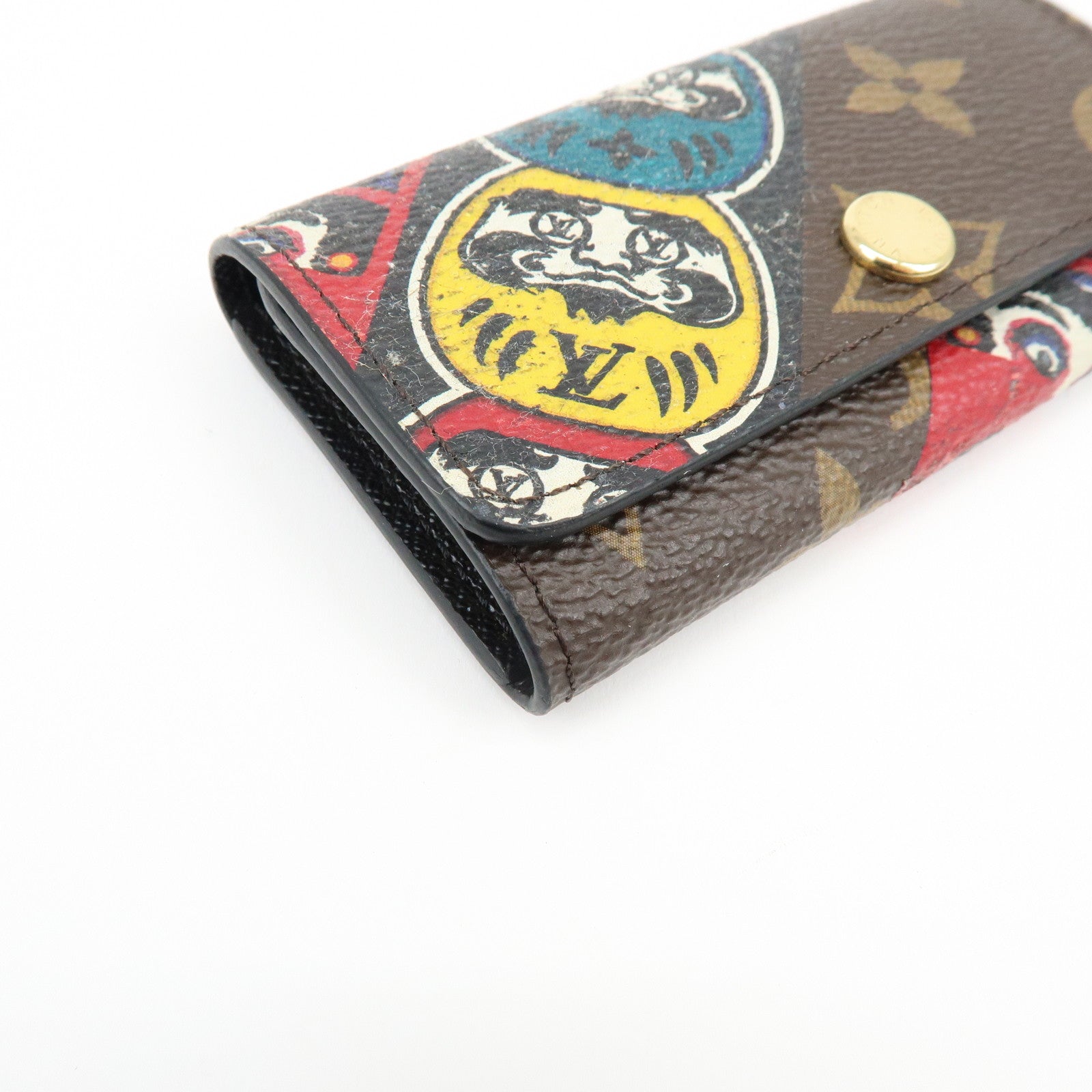 Louis Vuitton Yamamoto Kansai Monogram Multiclés 4 Key Case M67252