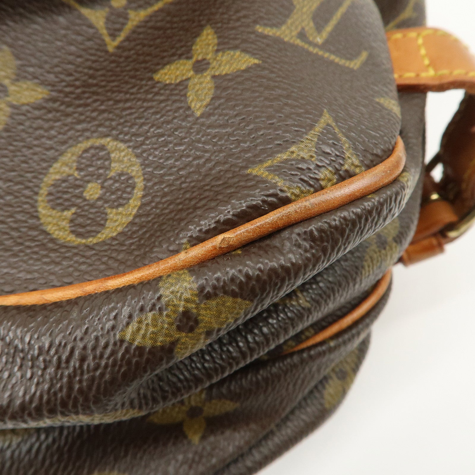 Louis Vuitton Monogram Saumur 30 Shoulder Bag Brown M42256 Used