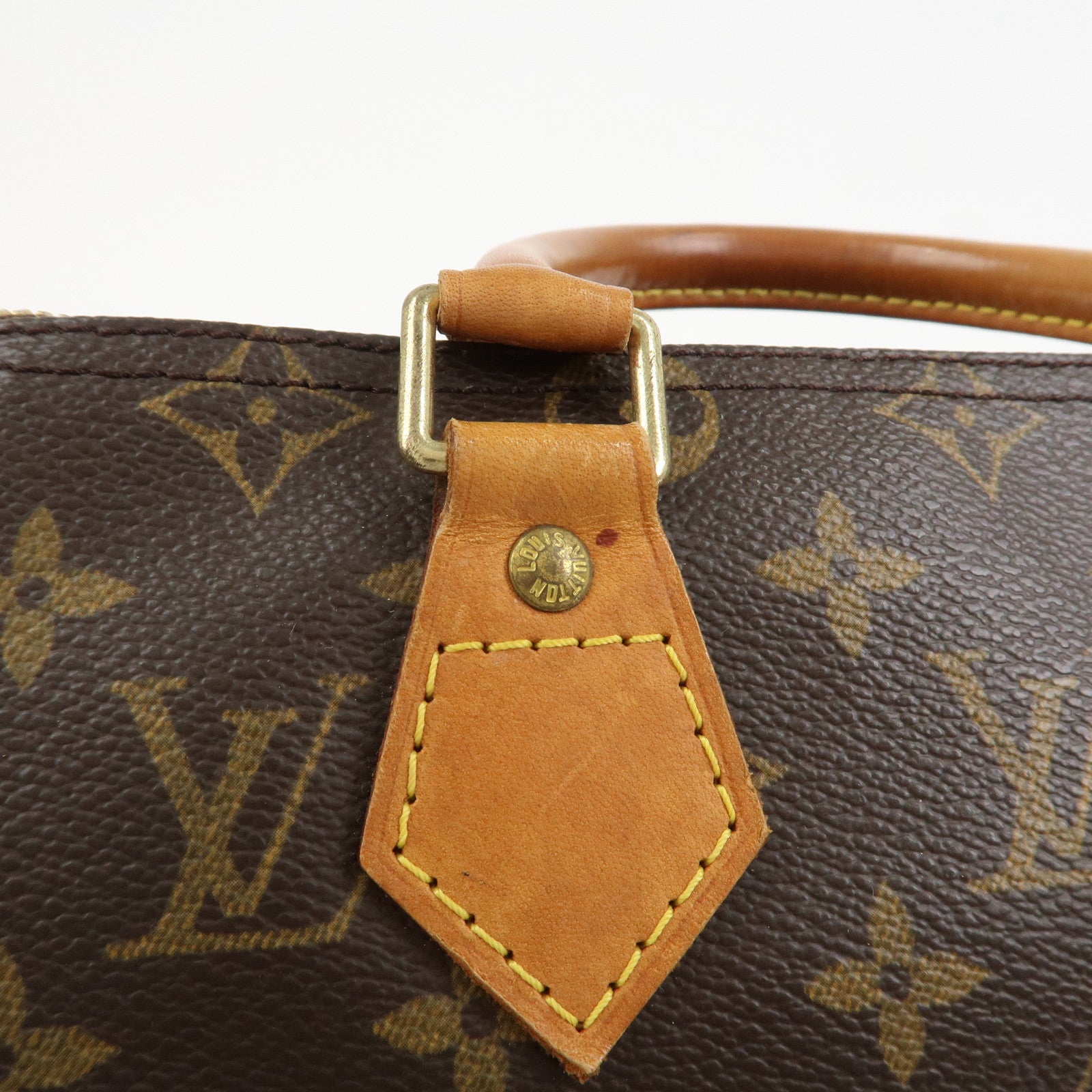 Louis Vuitton Monogram Speedy 25 Boston Bag Hand Bag Brown M41528