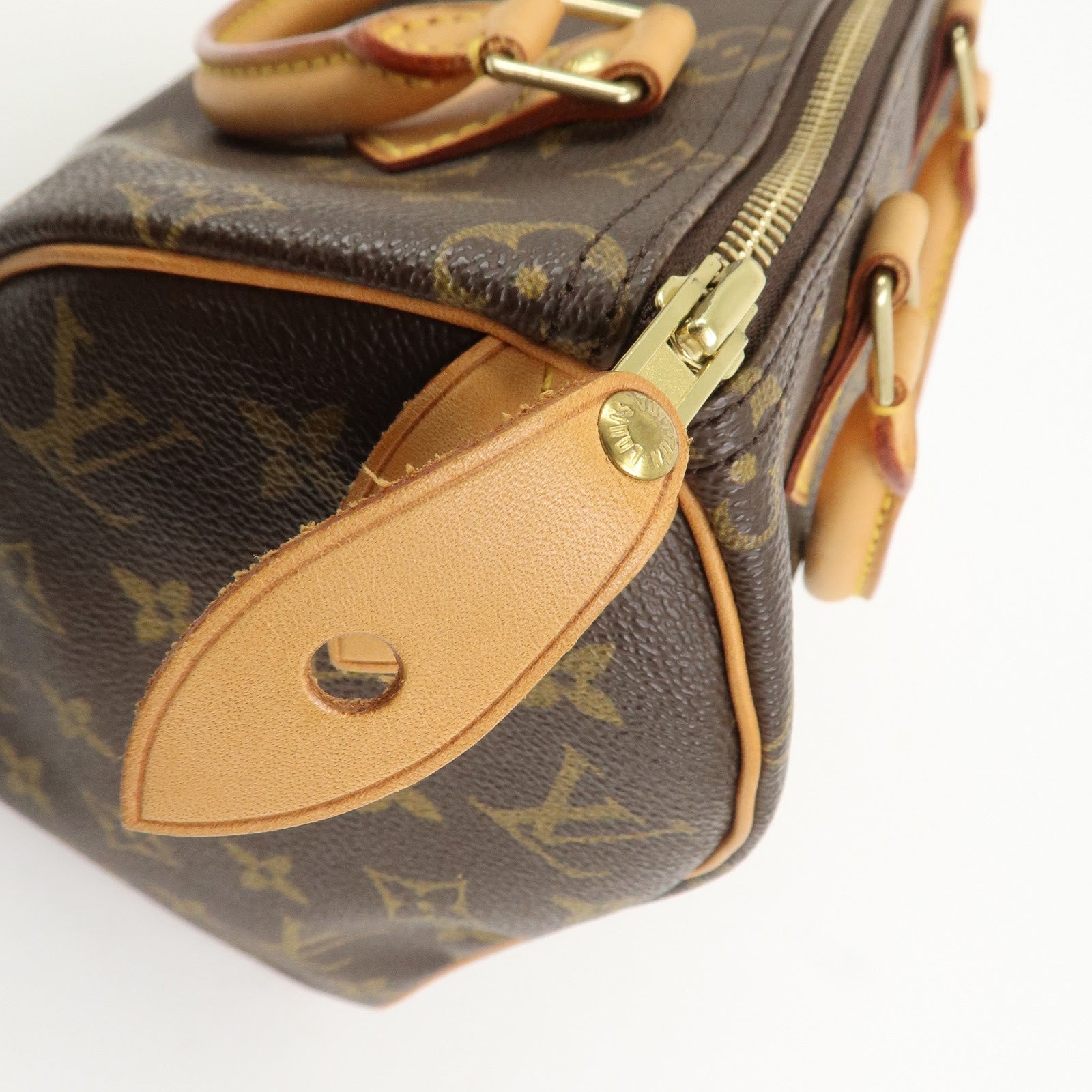 Louis Vuitton Monogram Speedy 25 Boston Bag Hand Bag Brown M41528