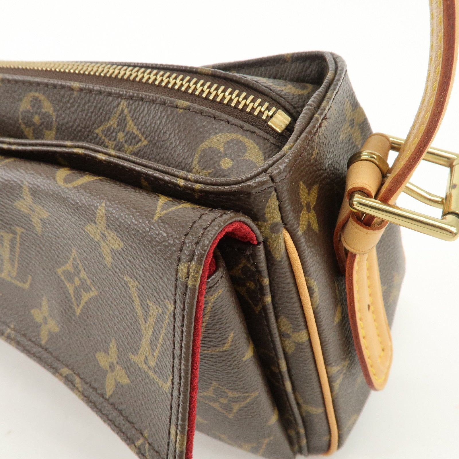 Louis Vuitton Monogram Viva Cite Shoulder Bag Hand Bag Brown M51164