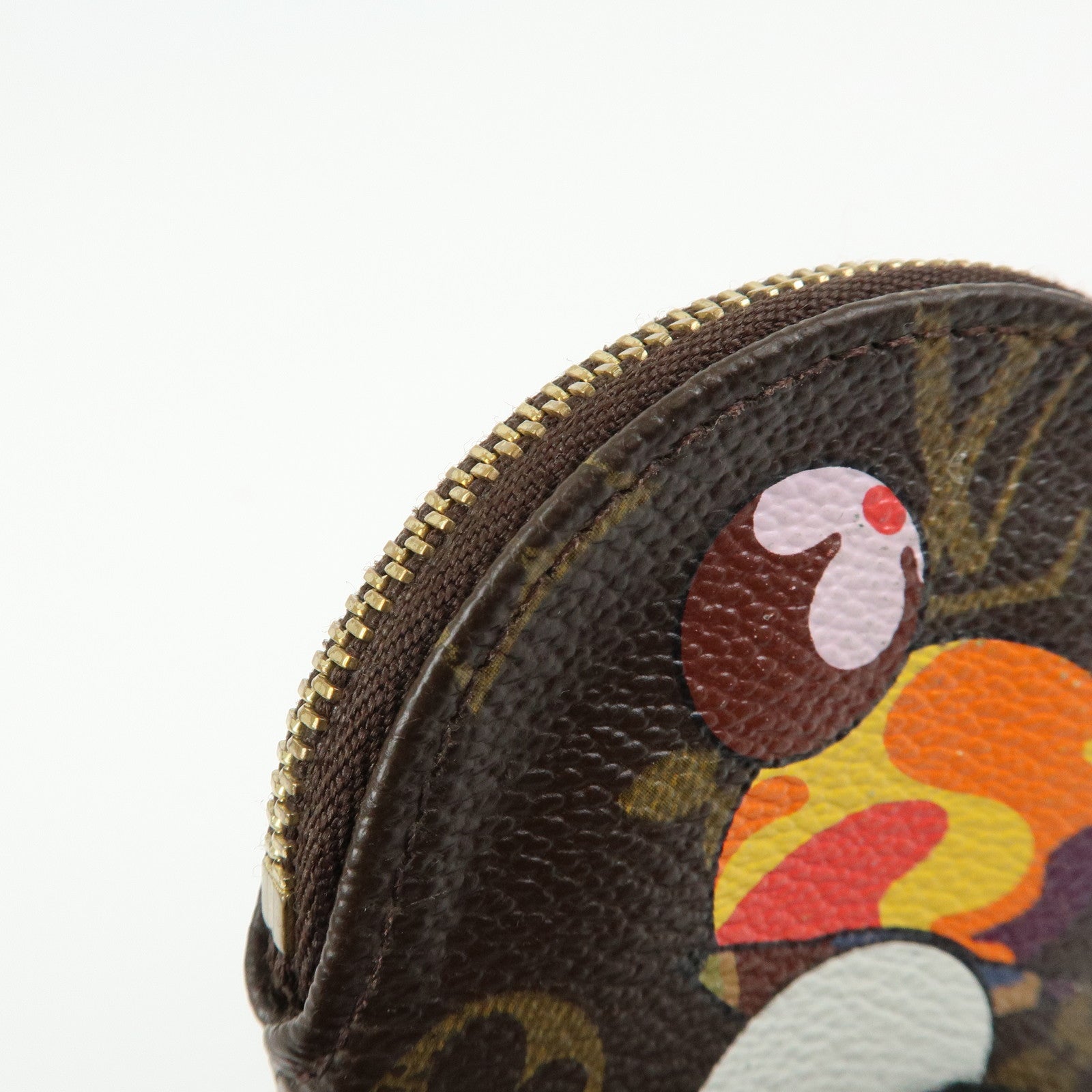 Louis Vuitton Porte-Monnaie Rond Monogram Panda Coin Case M61928