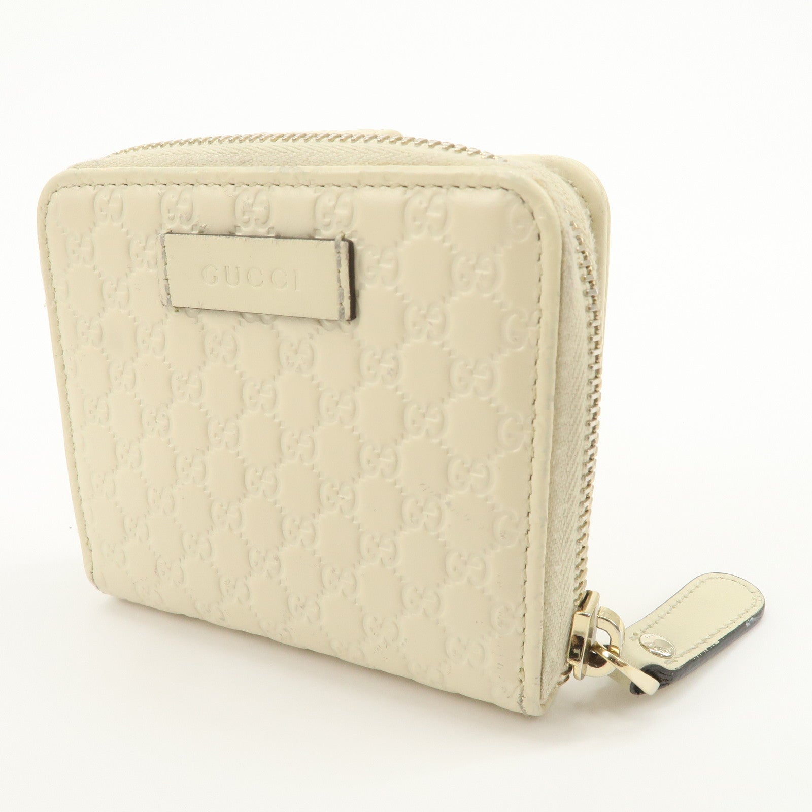 GUCCI Micro Guccissima Signature Bi-Fold Compact Wallet 449395