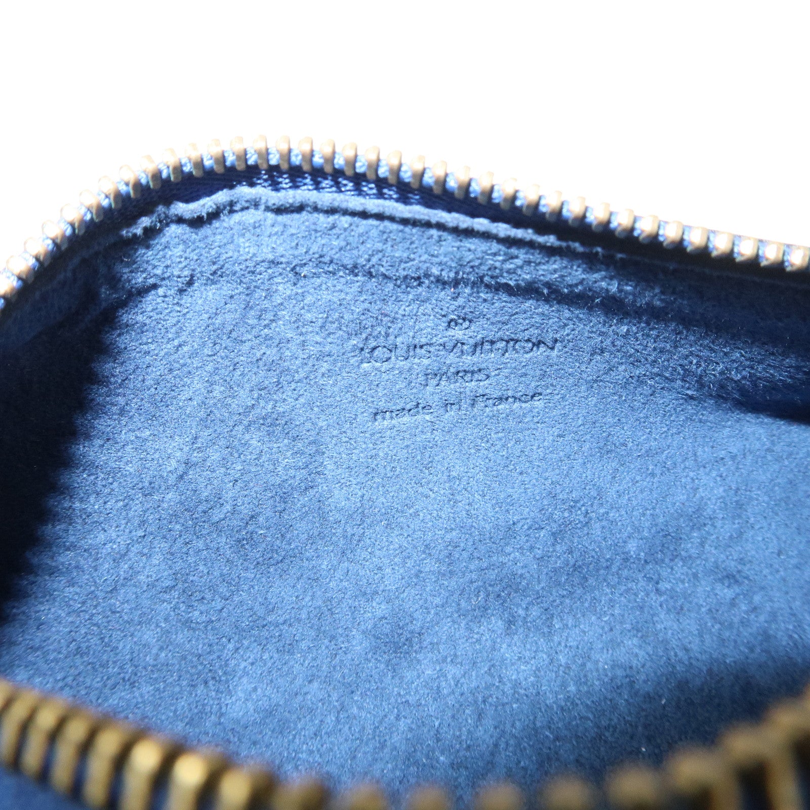 Louis Vuitton Monogram Epi Set of 2 Papillon Pouch Noir Toledo Blue Used