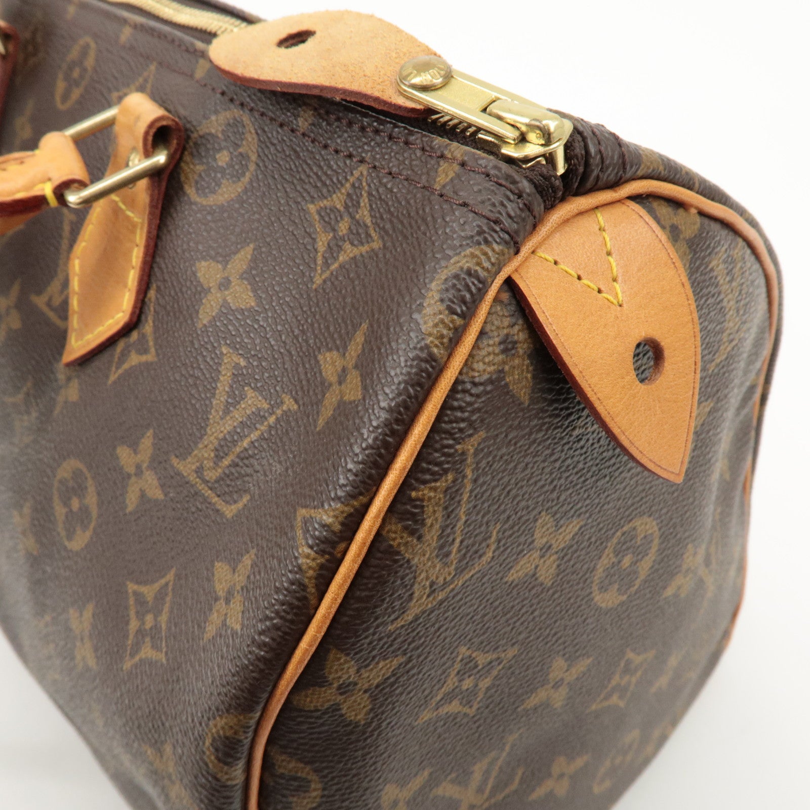 Louis Vuitton Monogram Speedy 30 Hand Bag Boston Bag M41526 Used