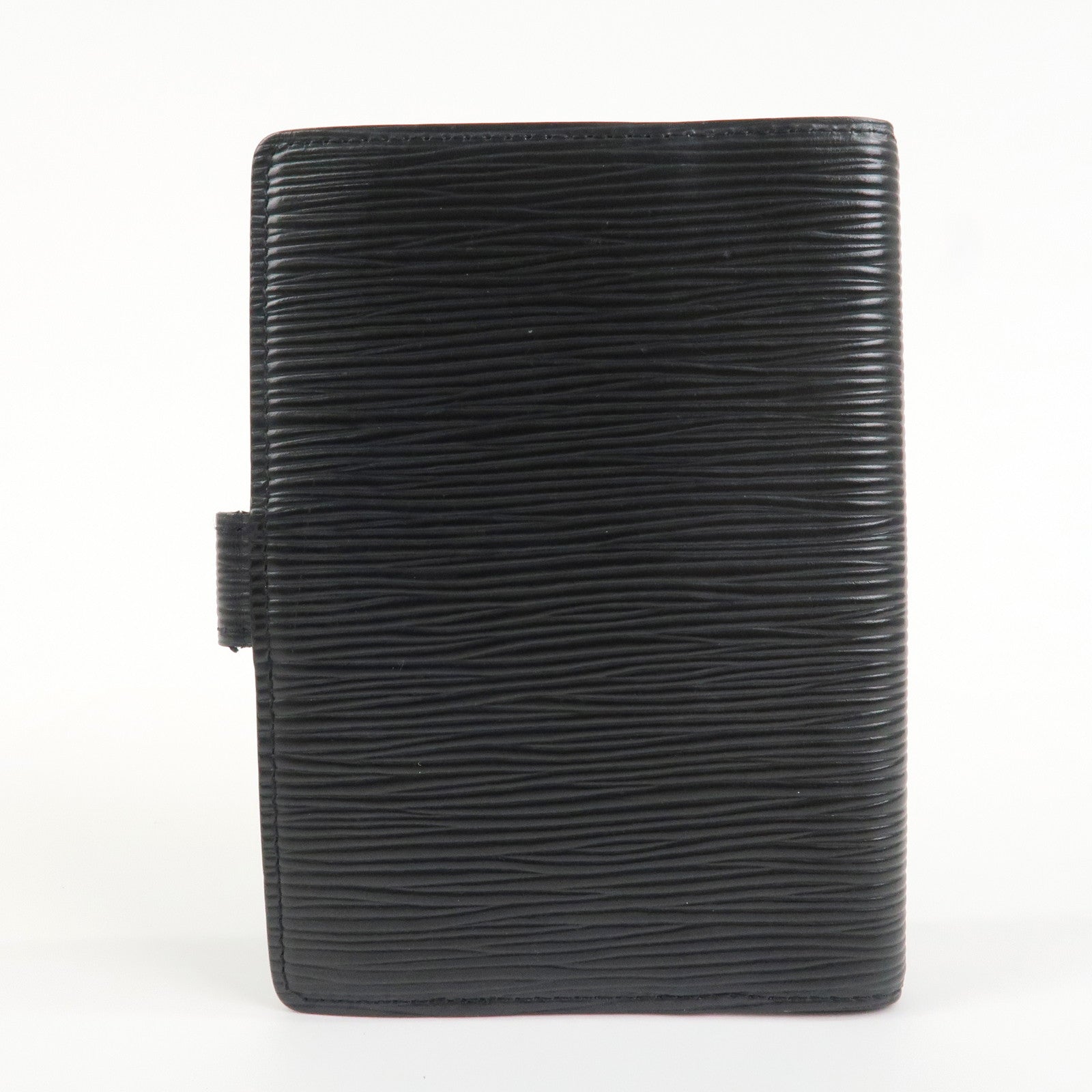 Louis Vuitton Epi Agenda PM Planner Cover Noir R20052