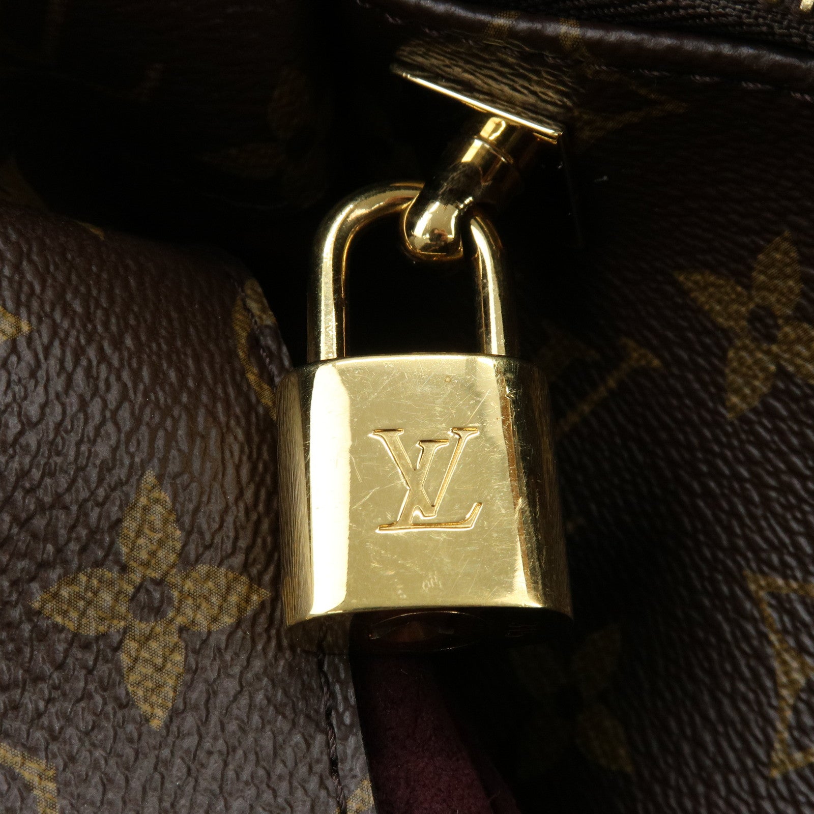 Louis Vuitton Monogram Montaigne MM 2Way Bag Hand Bag M41056
