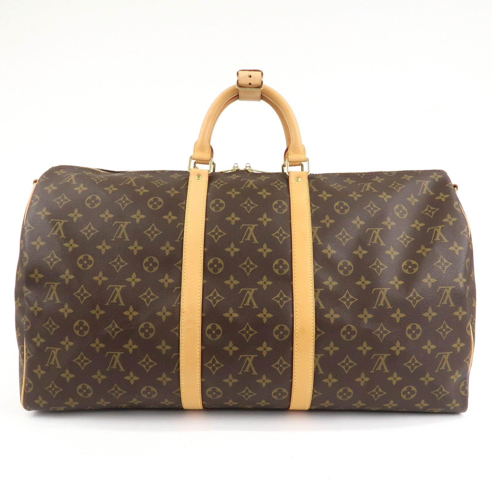 Louis Vuitton Monogram Keep All Bandouliere 55 Boston Bag M41414 Used
