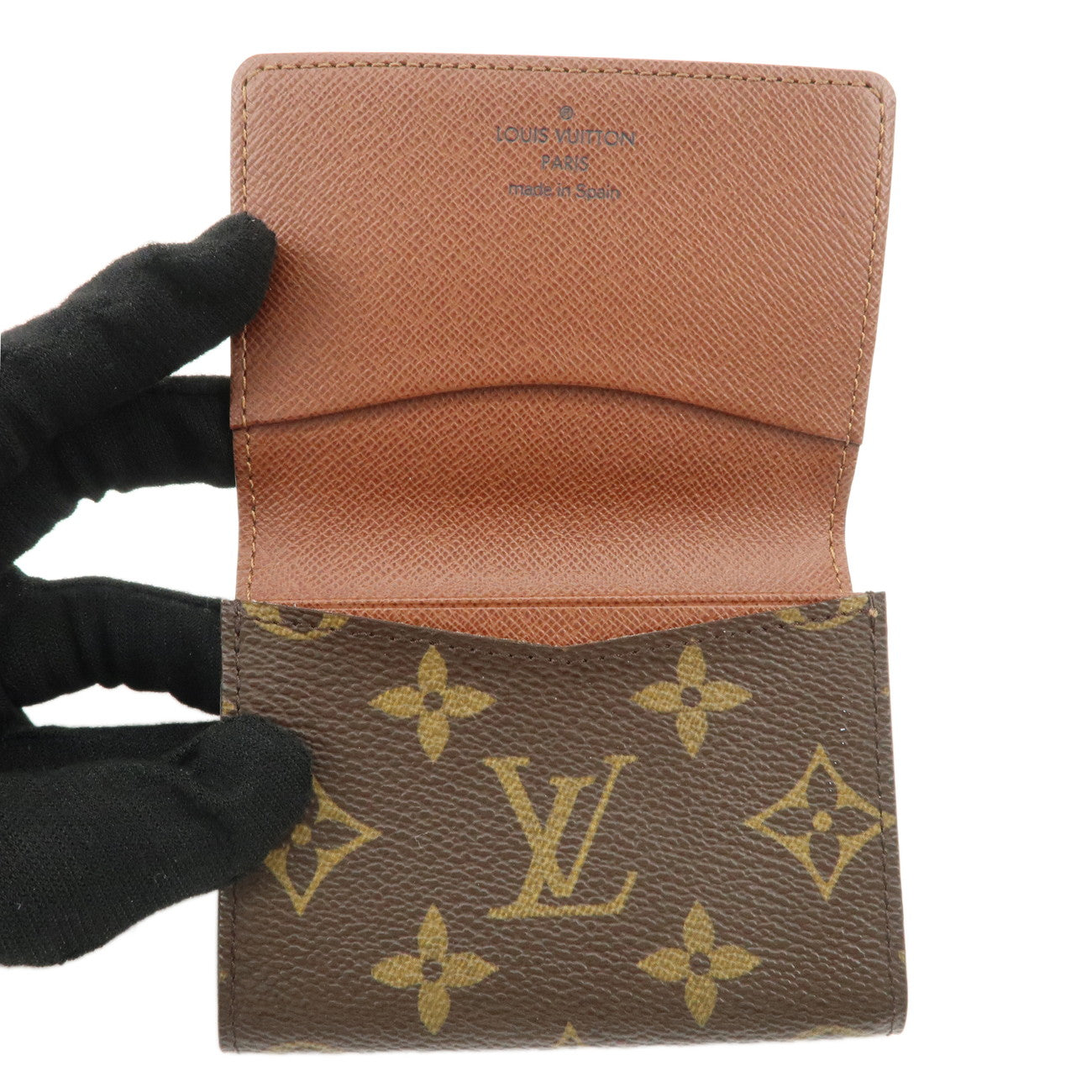 Louis Vuitton Monogram Envelope Carte de Visite Card Case M62920 Used