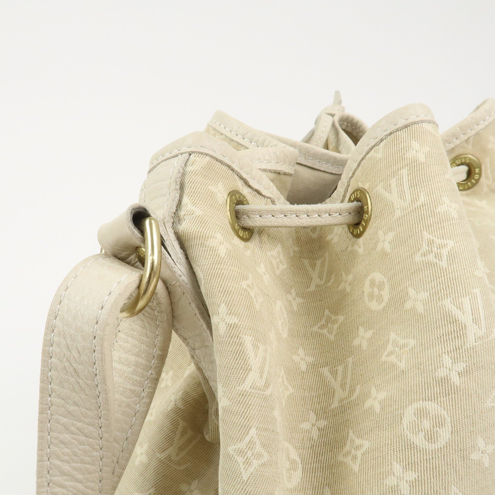 Louis Vuitton Monogram Mini Lin Leather Noe Shoulder Bag M95315