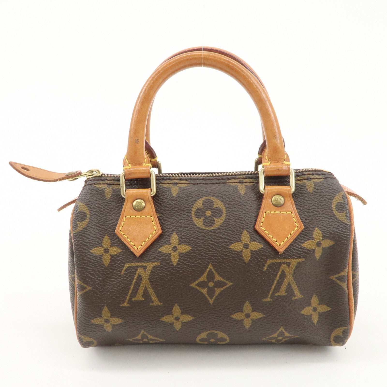Louis Vuitton Monogram Mini Speedy Hand Bag M41534 Used