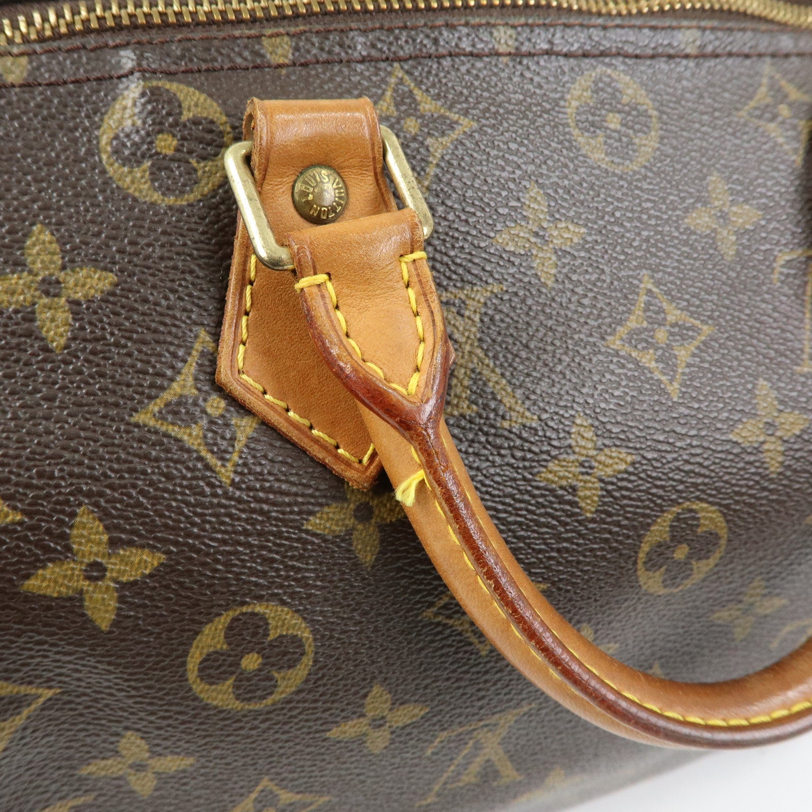 Louis Vuitton Monogram Speedy 30 Boston Bag Hand Bag Brown M41526