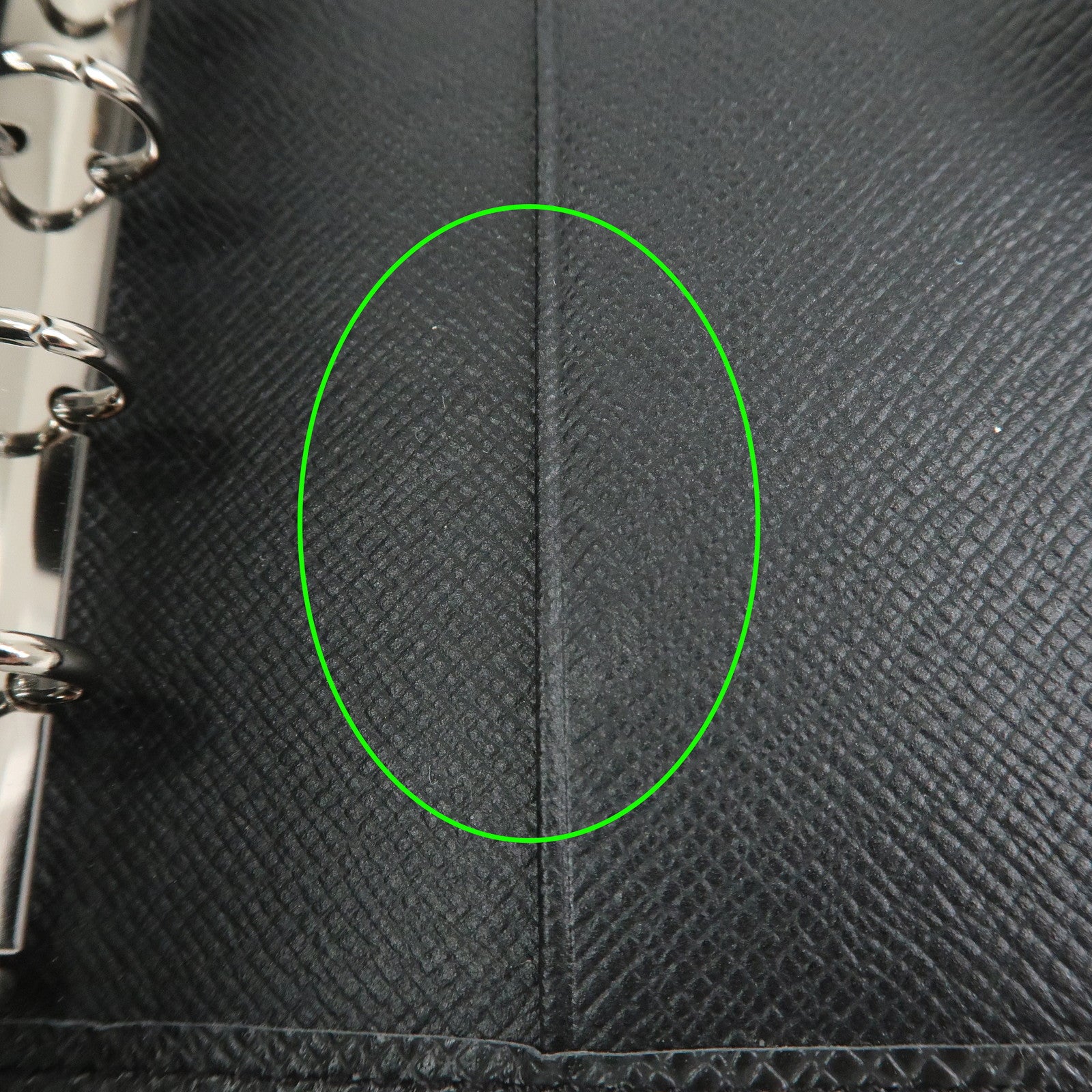 Louis Vuitton Taiga Leather Agenda PM Planner Cover Ardoise R20426