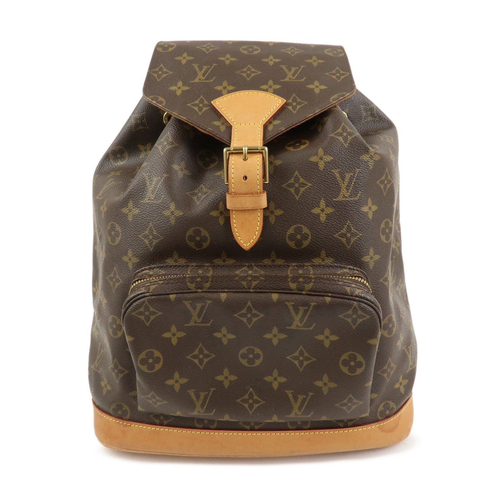 Louis Vuitton Monogram Montsouris GM Backpack Brown M51135