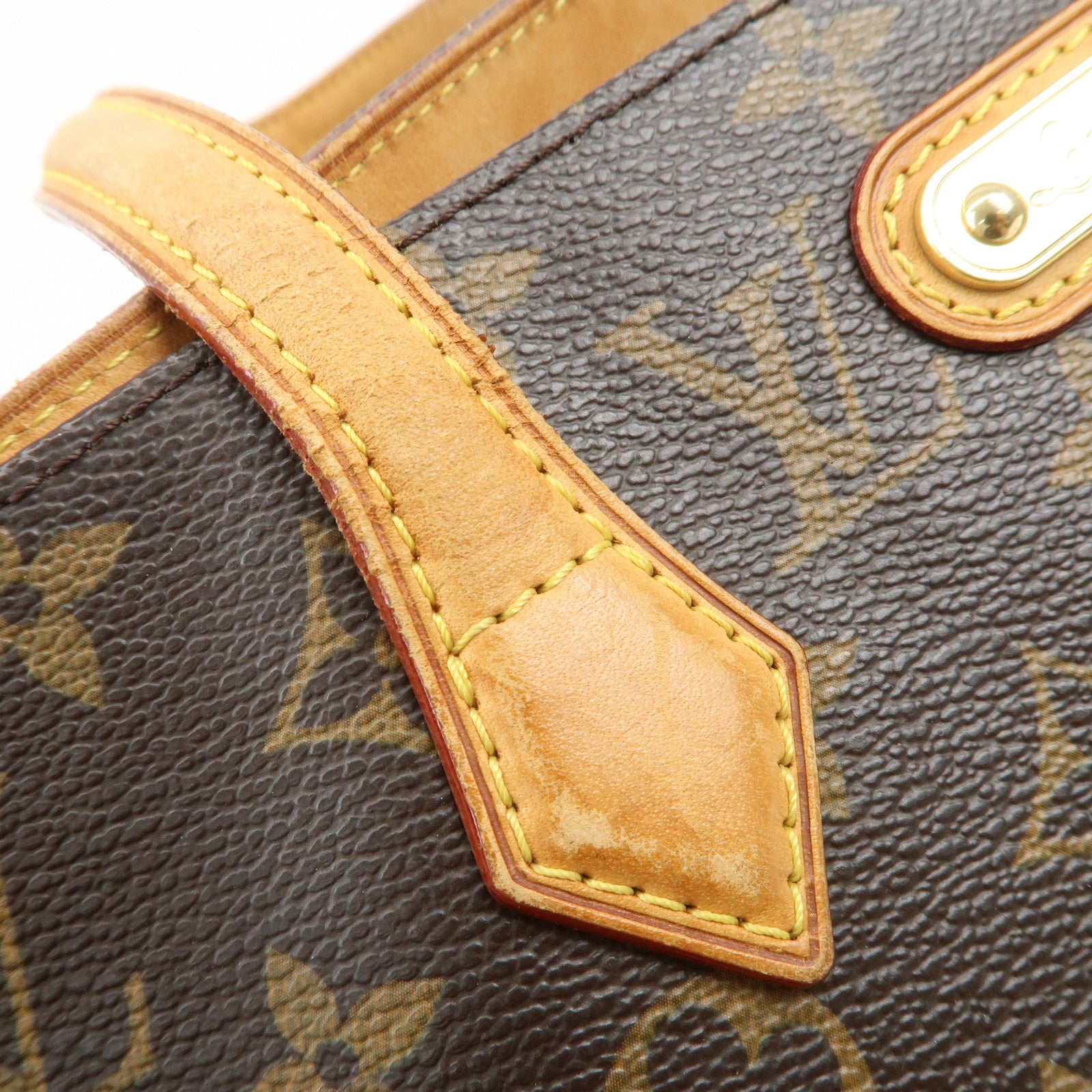 Louis Vuitton Monogram Wilshire MM Tote Bag Brown M45644