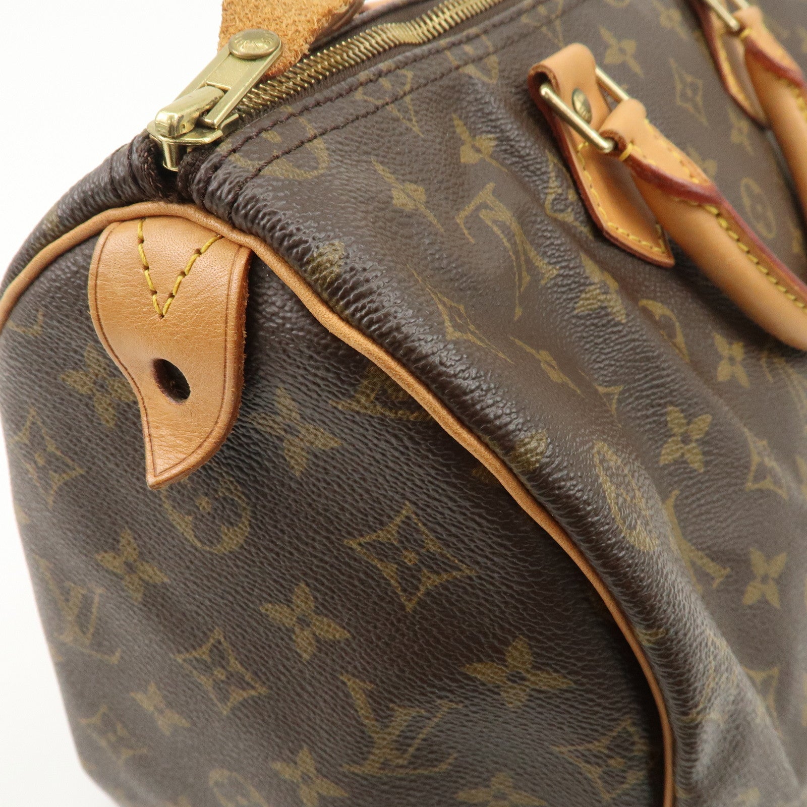 Louis Vuitton Monogram Speedy 35 Boston Bag Hand Bag M41524