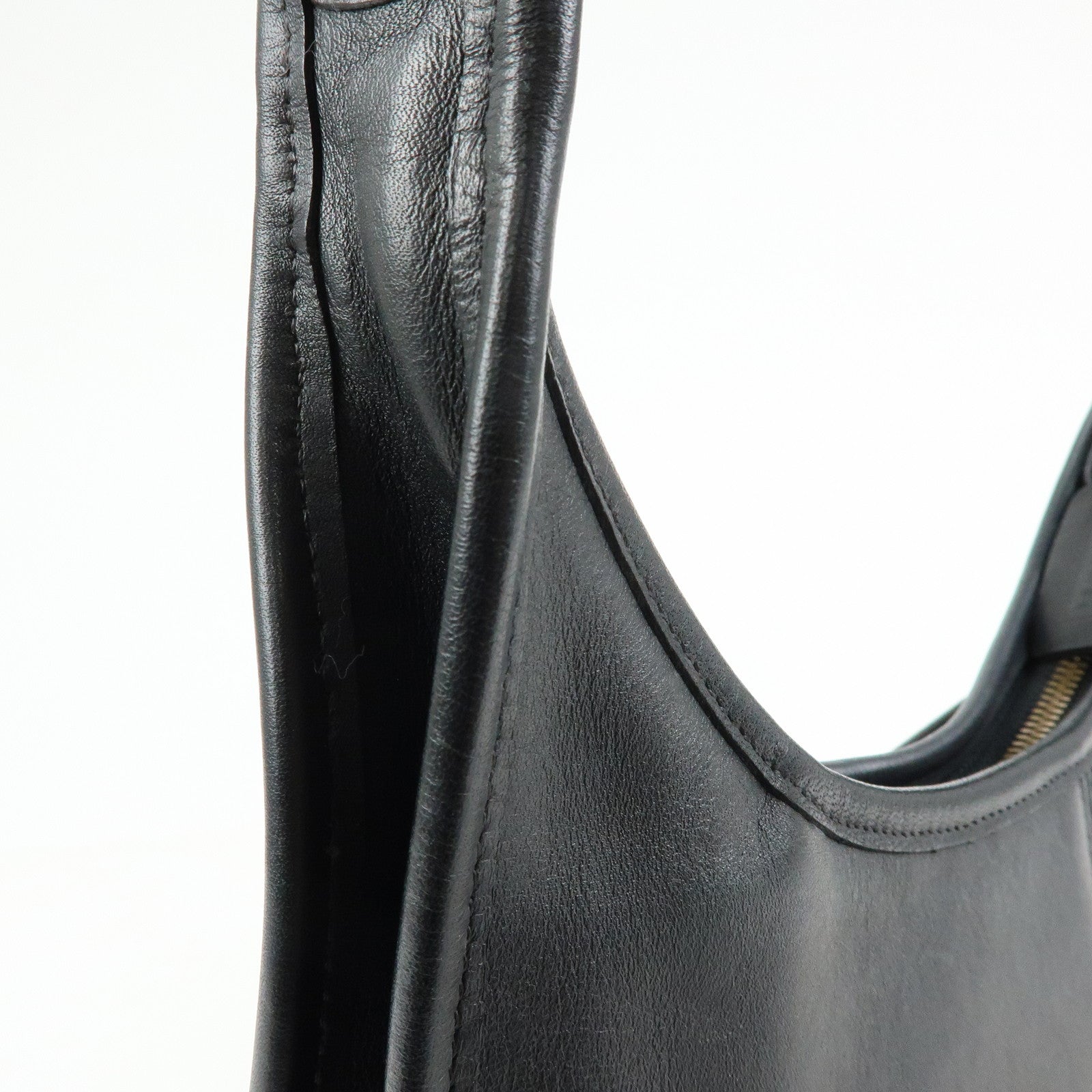 COACH Ergo Leather Shoulder Bag Hand Bag Black