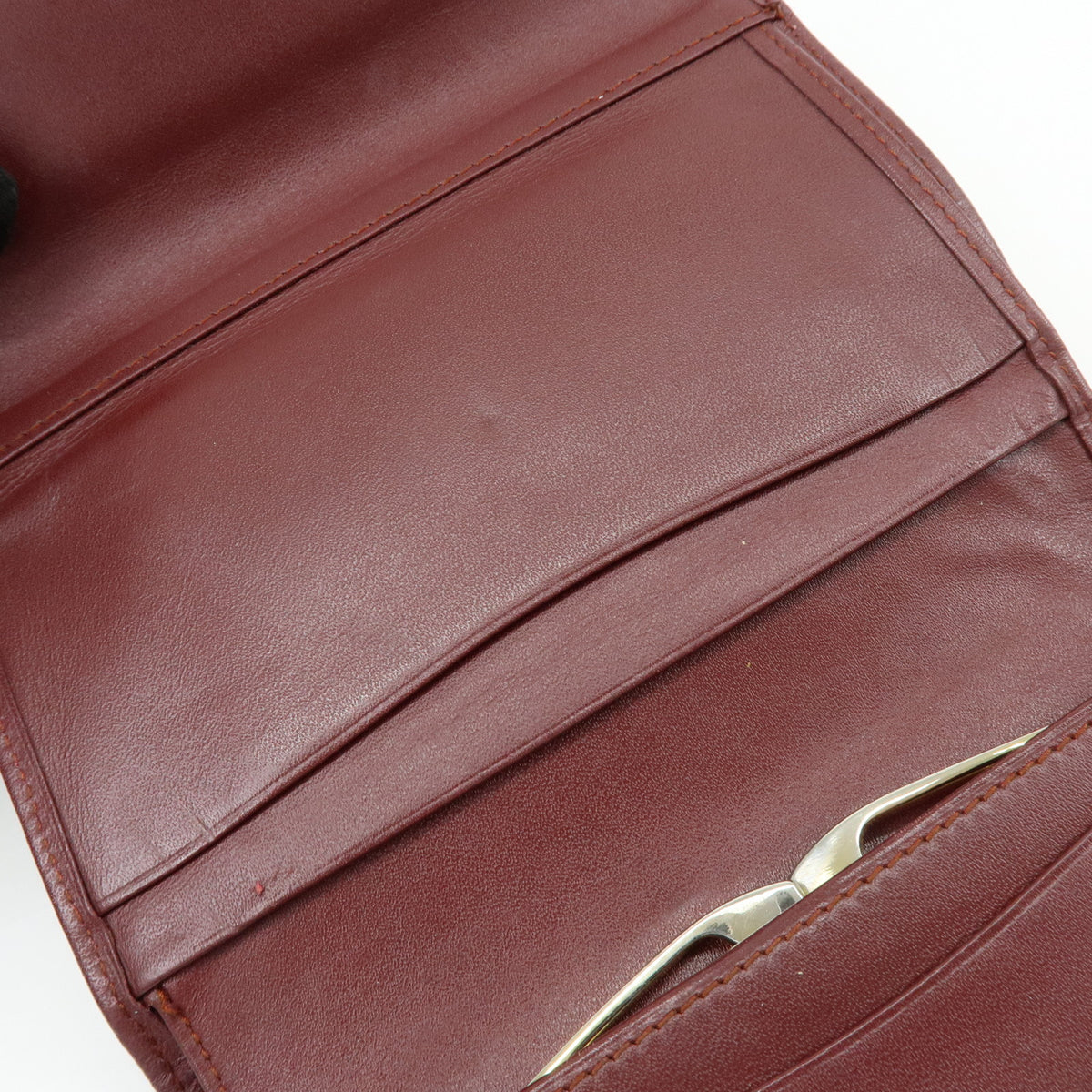Cartier Must de Cartier Set of 3 Calf Skin Wallet 4 Ring Key Case
