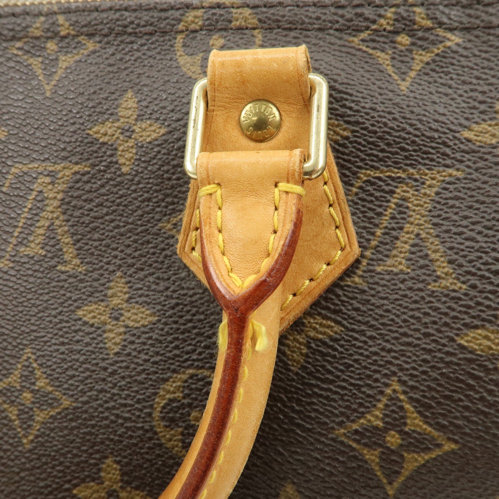 Louis Vuitton Monogram Speedy 25 Boston Bag Hand Bag Brown M41528