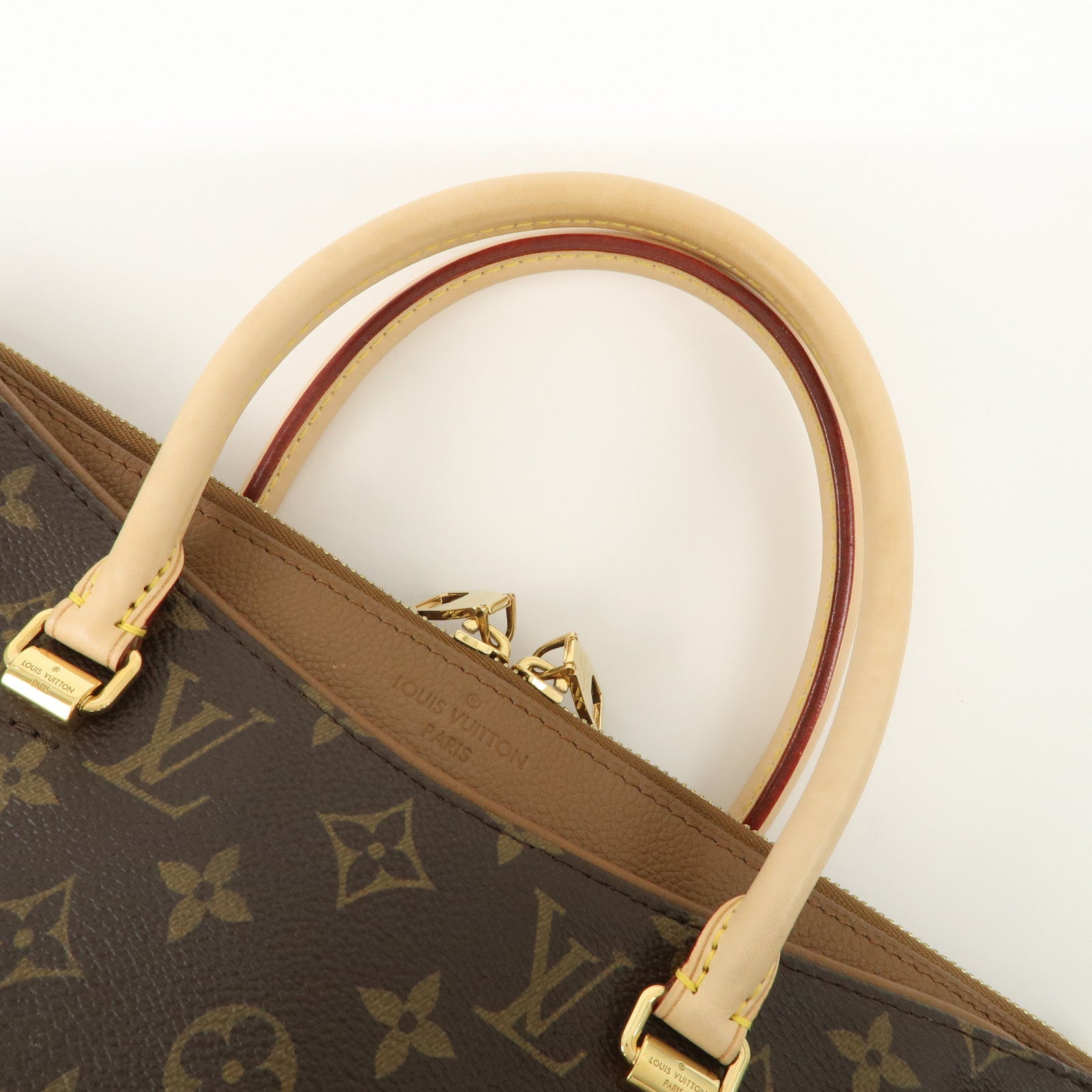Louis Vuitton Monogram Canvas Pallas Hand Bag M40907 Used
