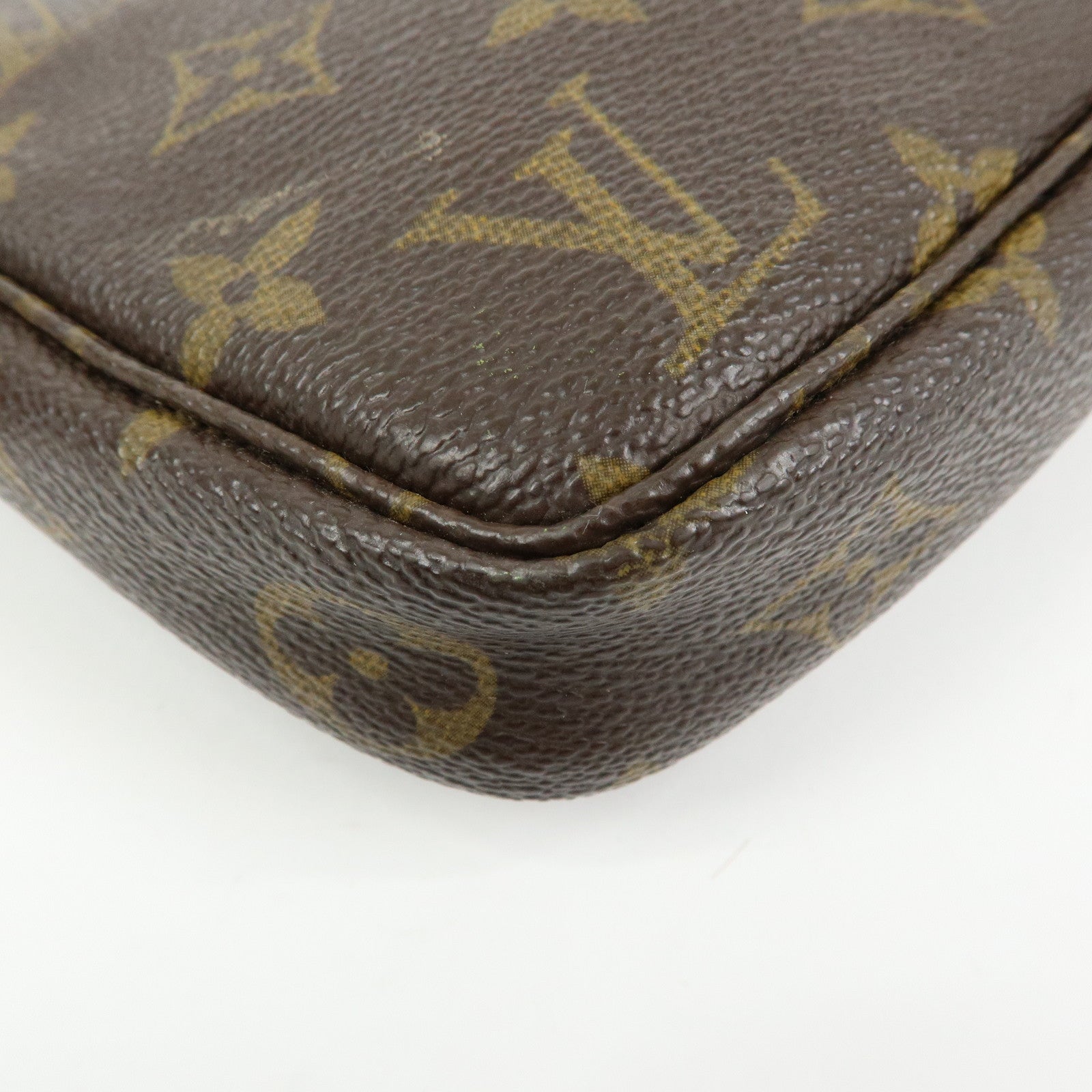 Louis Vuitton Monogram Pochette Accessoires Pouch Hand Bag M51980