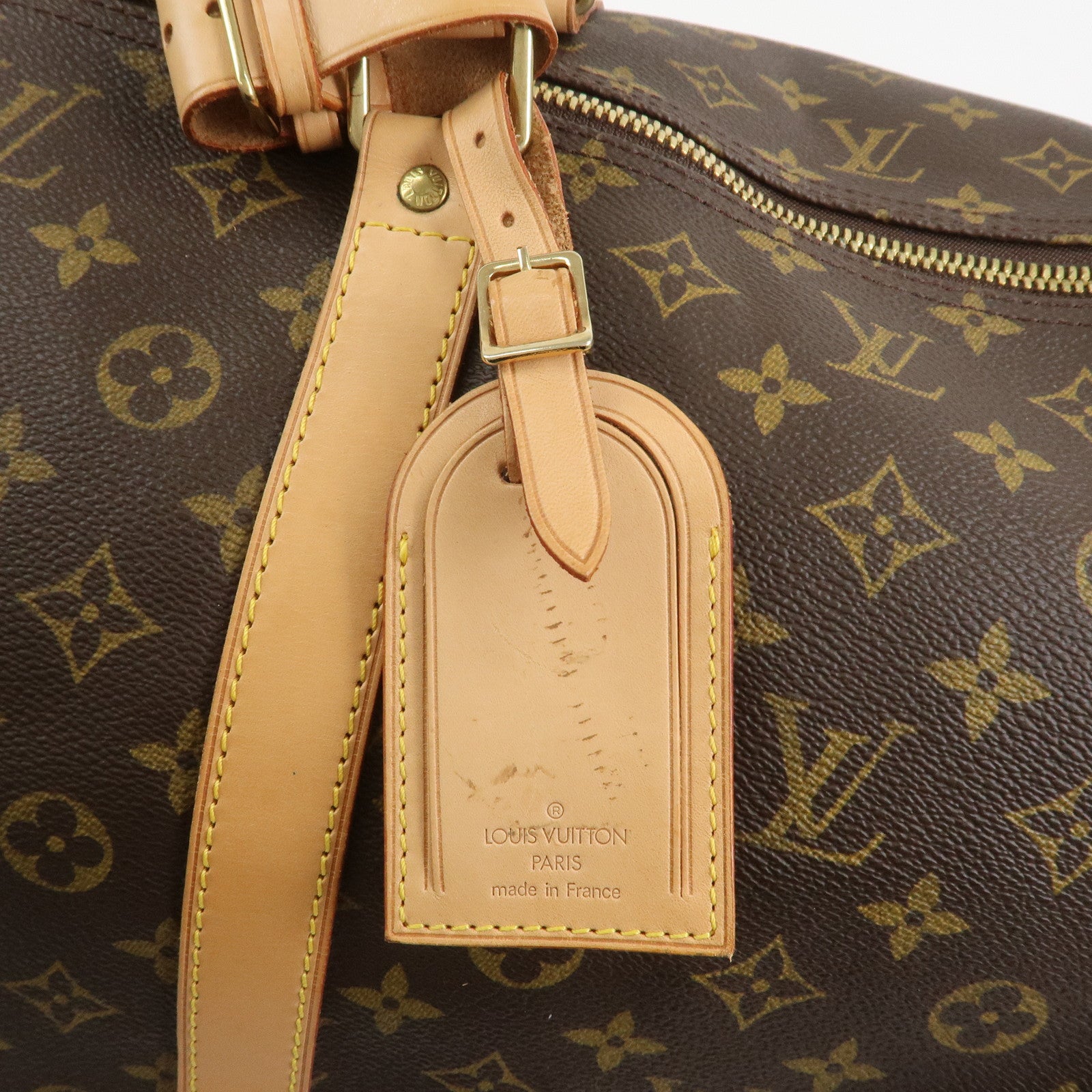 Louis Vuitton Monogram Keep All Bandouliere 60 Boston Bag M41412