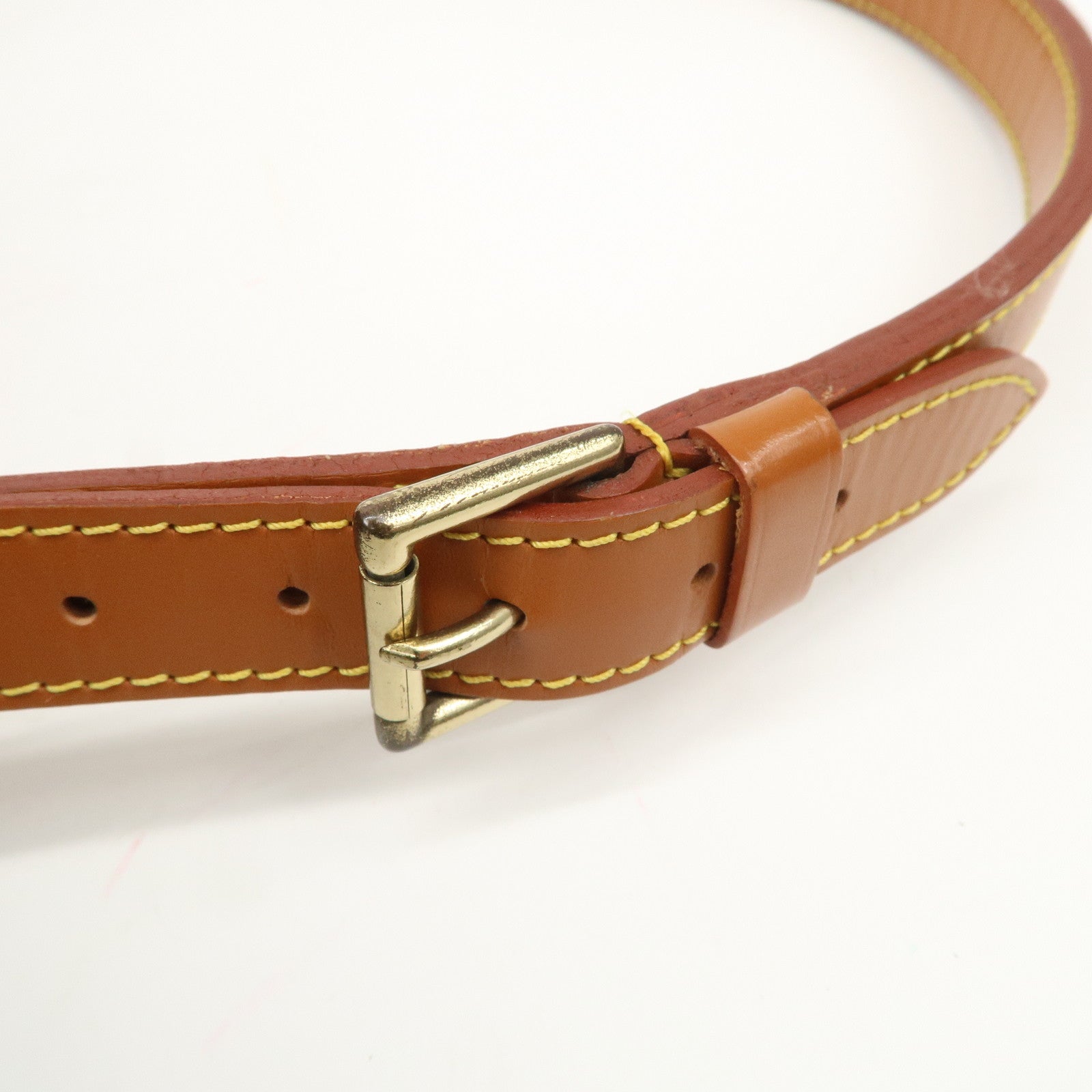 Louis Vuitton Epi Noe Shoulder Bag Zipang Gold Kenya Brown M44028