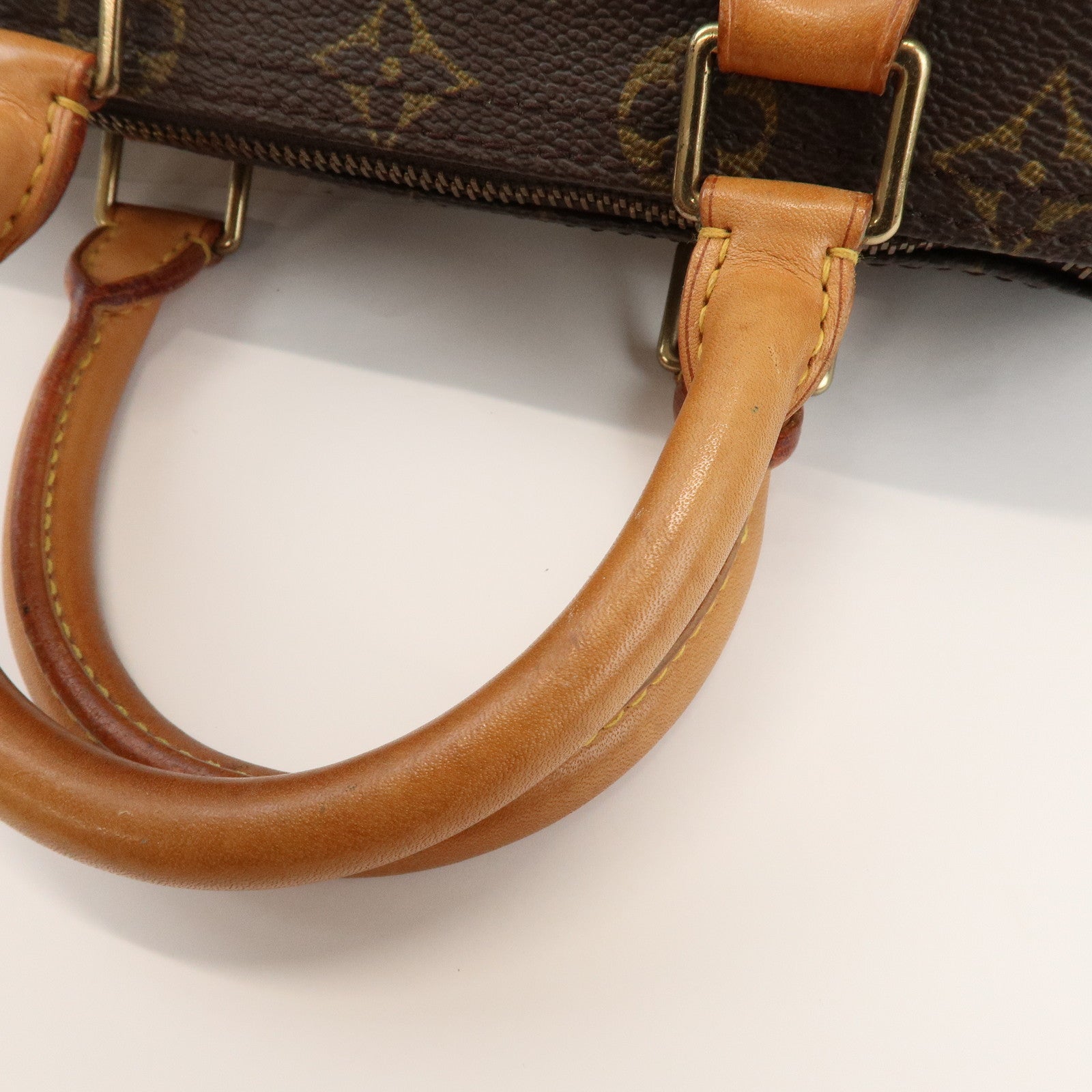 Louis Vuitton Monogram Speedy 25 Boston Bag Hand Bag Brown M41528