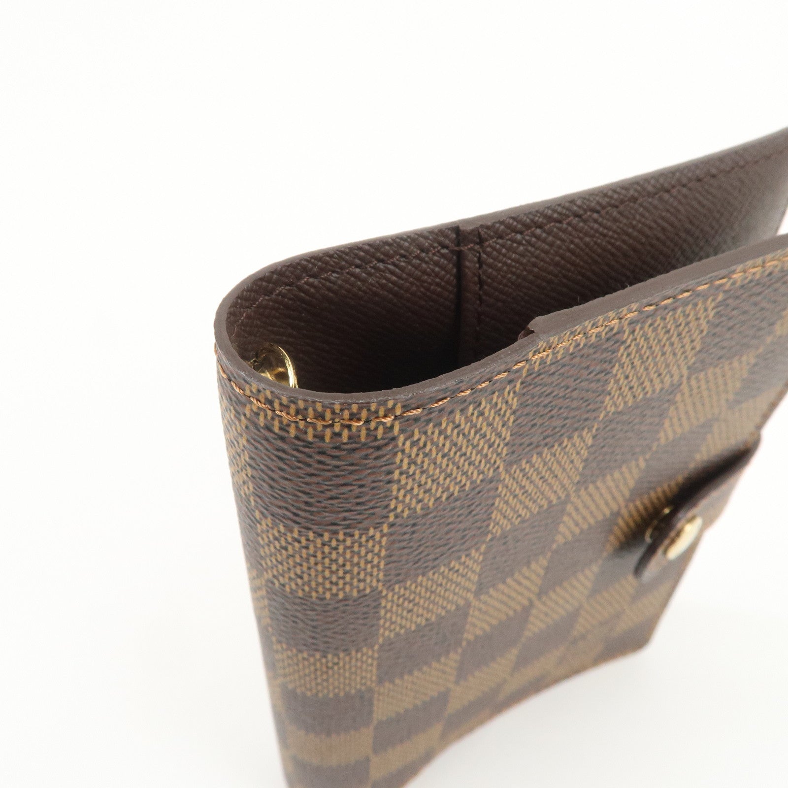 Louis Vuitton Damier Agenda PM Planner Cover Brown R20700