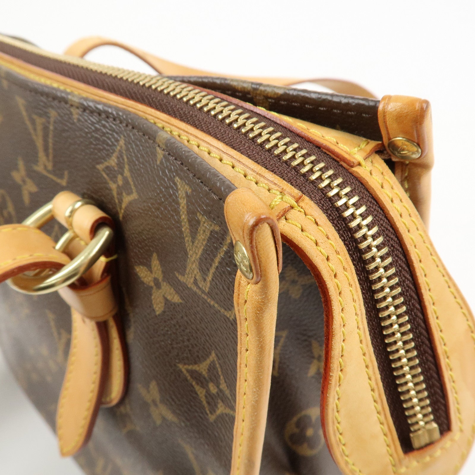Louis Vuitton Monogram Popincourt Haut Shoulder Bag Brown M40007