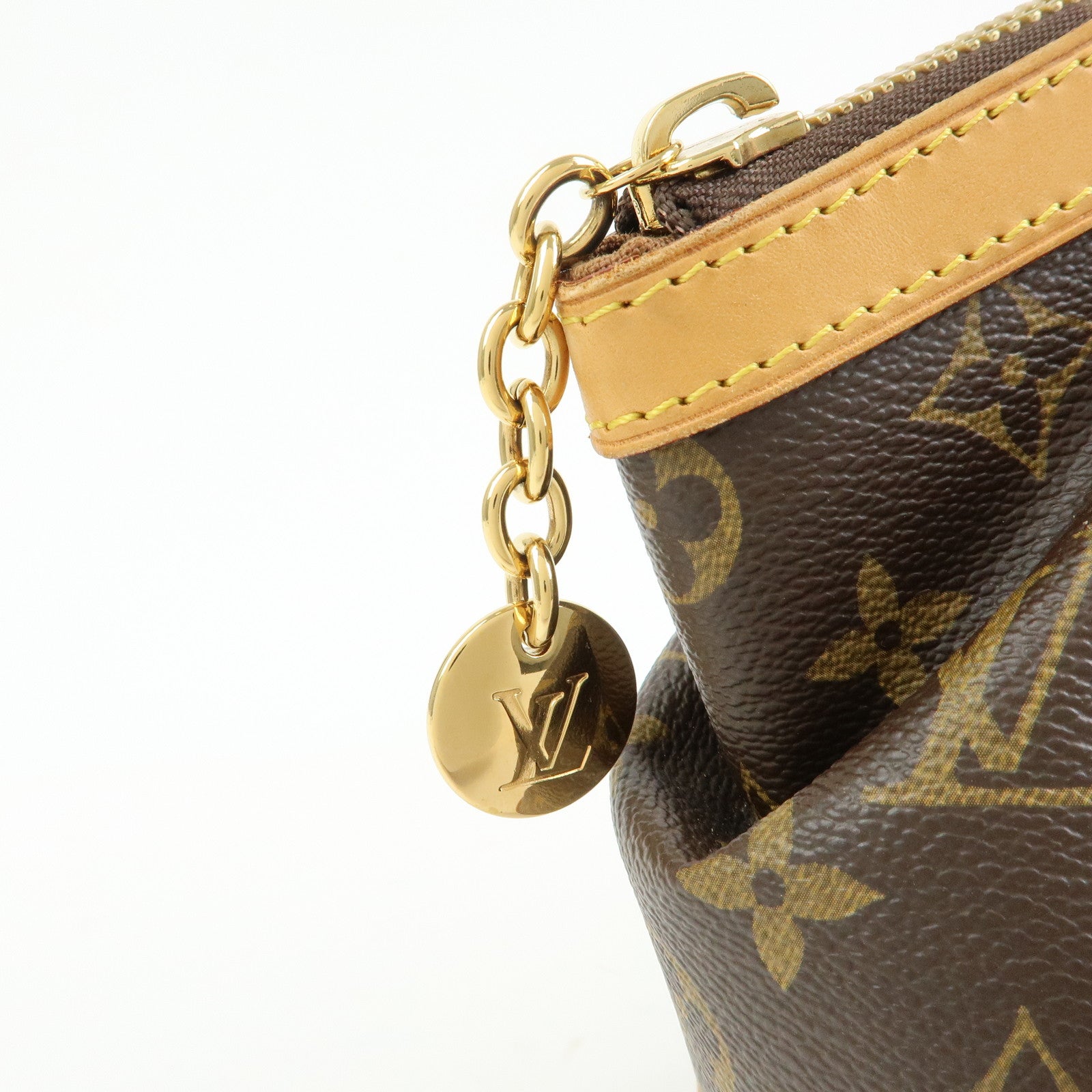 Louis Vuitton Monogram Tivoli PM Hand Bag Shoulder Bag Brown M40143