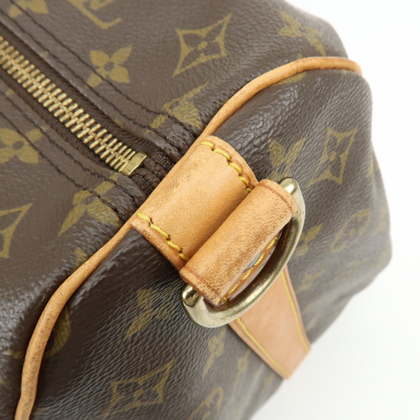 Louis Vuitton Monogram Keep All Bandouliere 60 Boston Bag M41412 Auth Used F/S