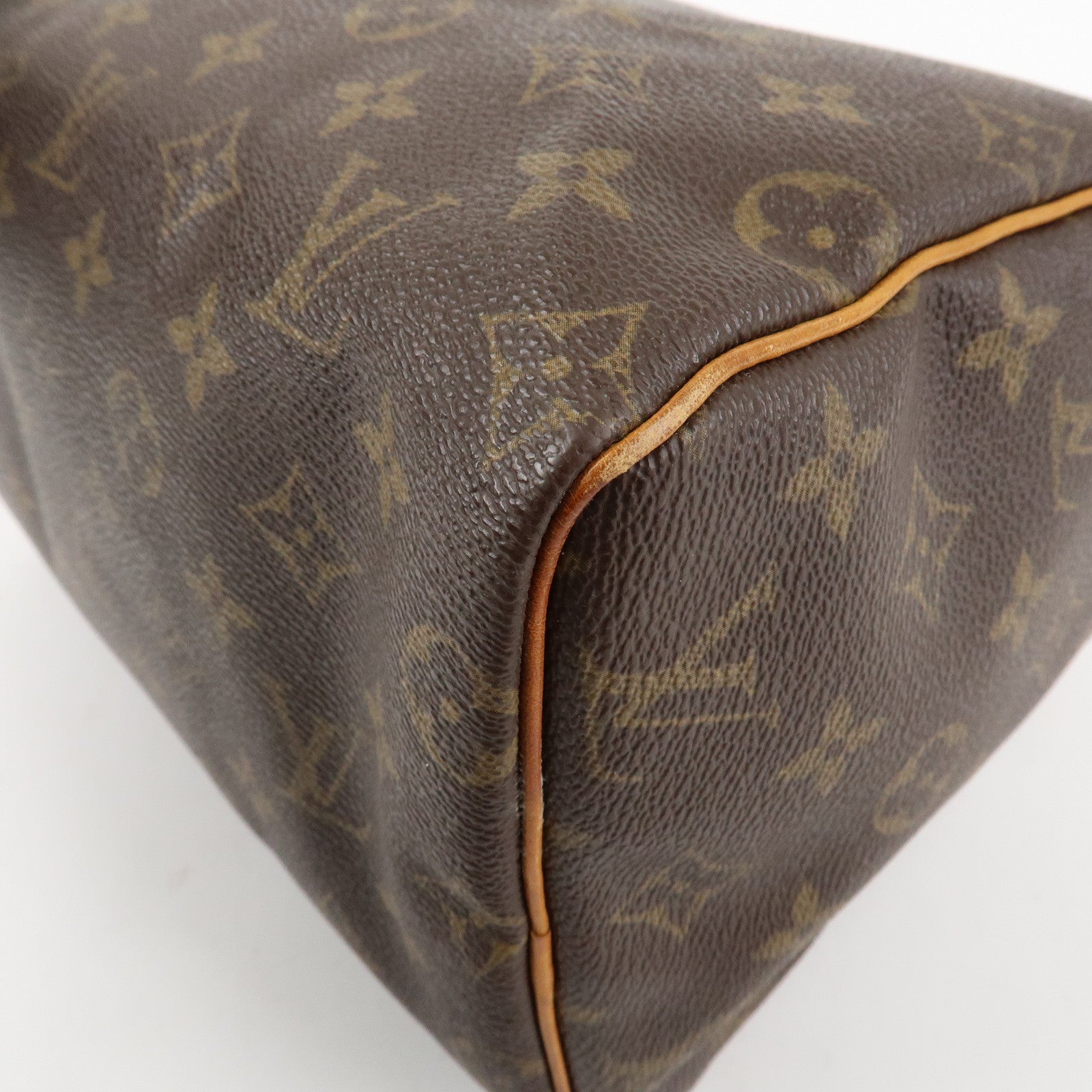 Louis Vuitton Monogram Speedy 25 Hand Bag Boston Bag M41528 Used