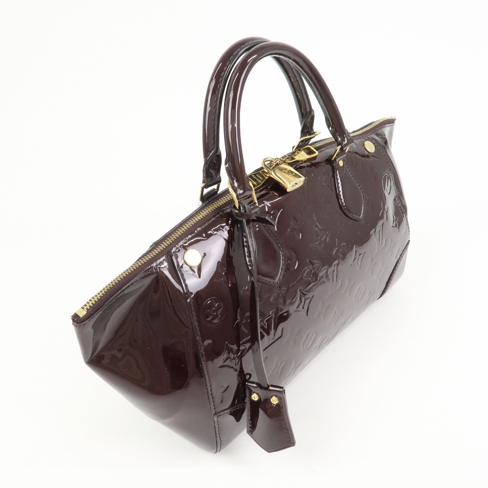 Louis Vuitton Monogam Vernis Leather Santa Monica 2Way Bag M50423