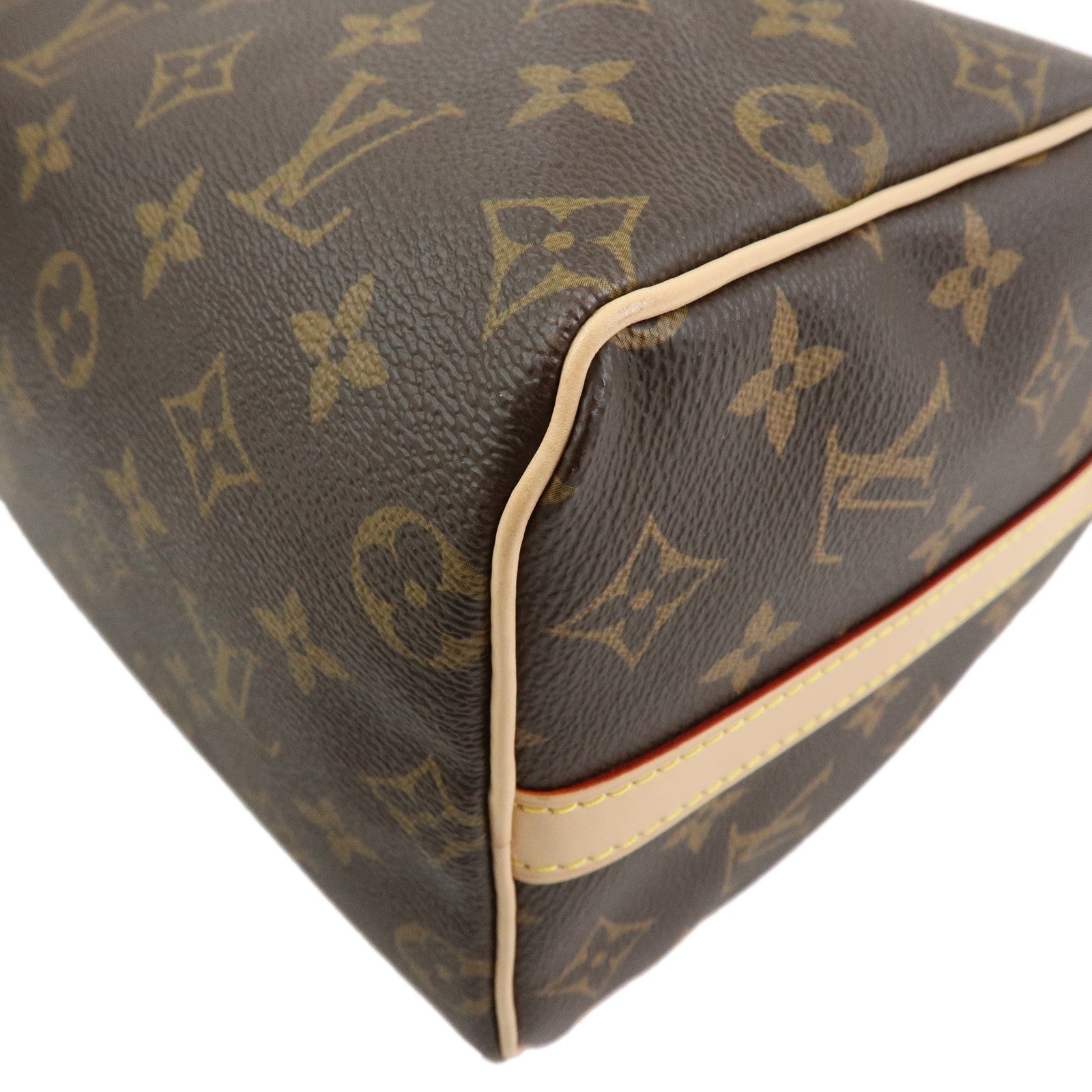 Louis Vuitton Monogram Speedy Bandouliere 25 2Way Bag Brown M46977