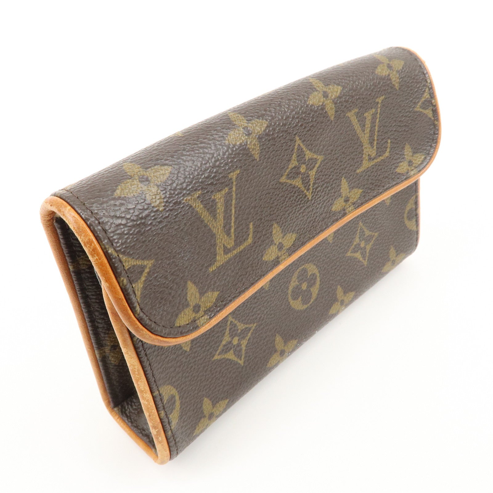 Louis Vuitton Monogram Pochette Florentine Waist Bag Belt M51855 Used
