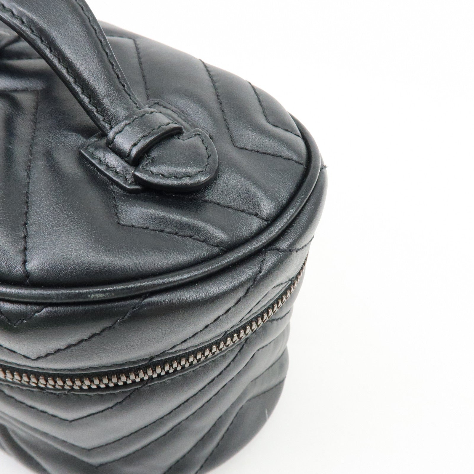 GUCCI GG Marmont Leather Backpack Rucksack Black 598594