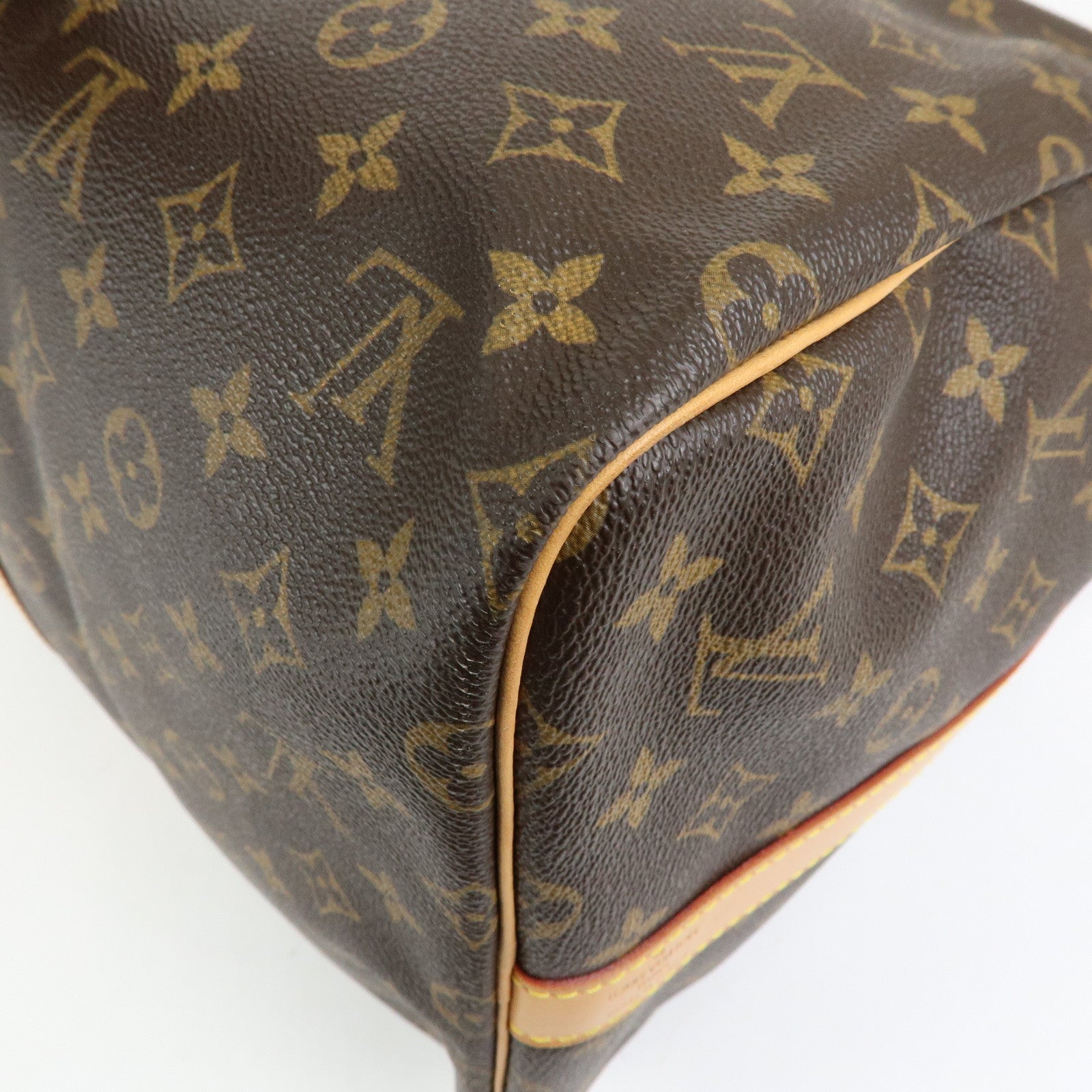 Louis Vuitton Monogram Keep All Bandouliere 55 Boston Bag M41414