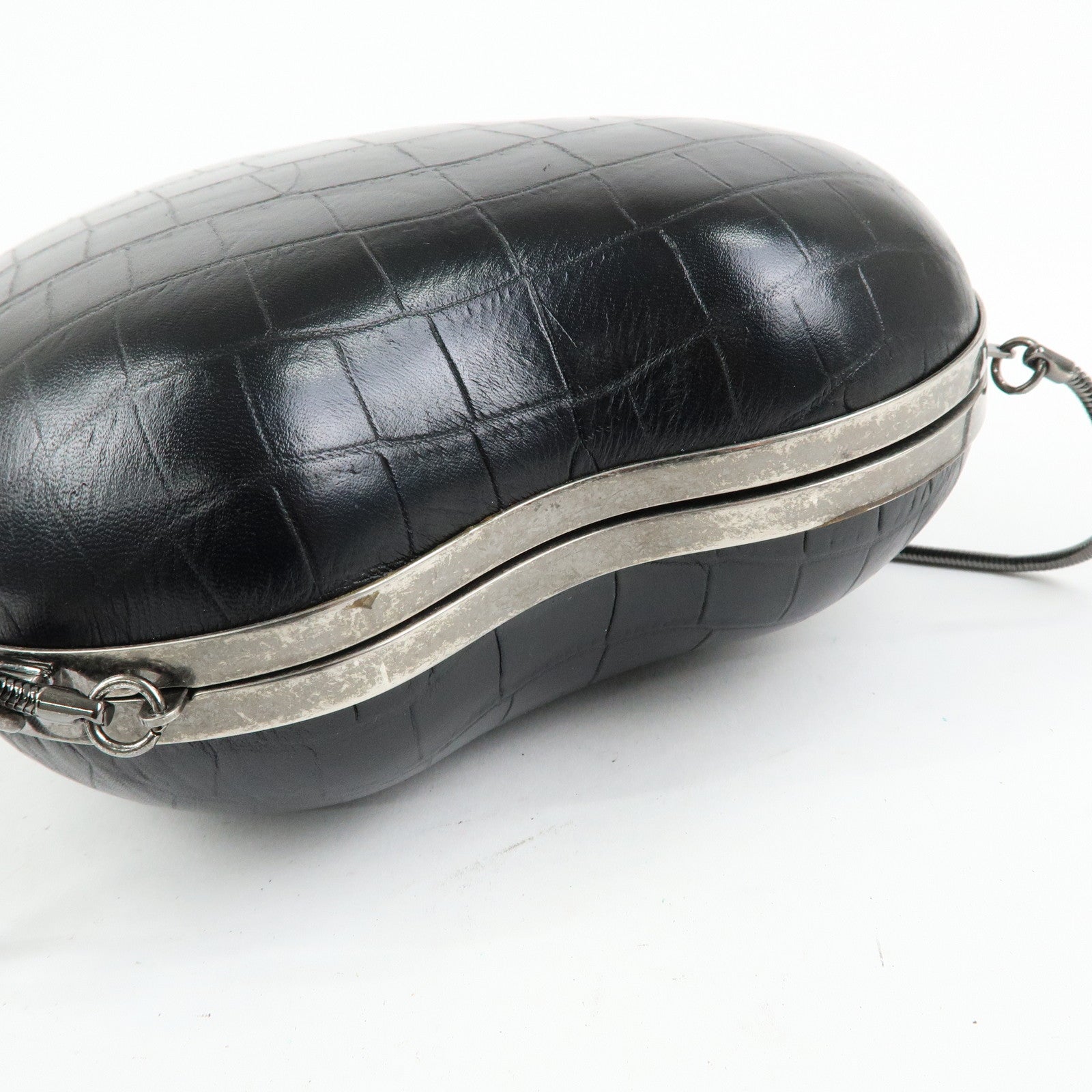 SAINT LAURENT PARIS LOVE BOX Cassandra Leather Shoulder Bag 466212