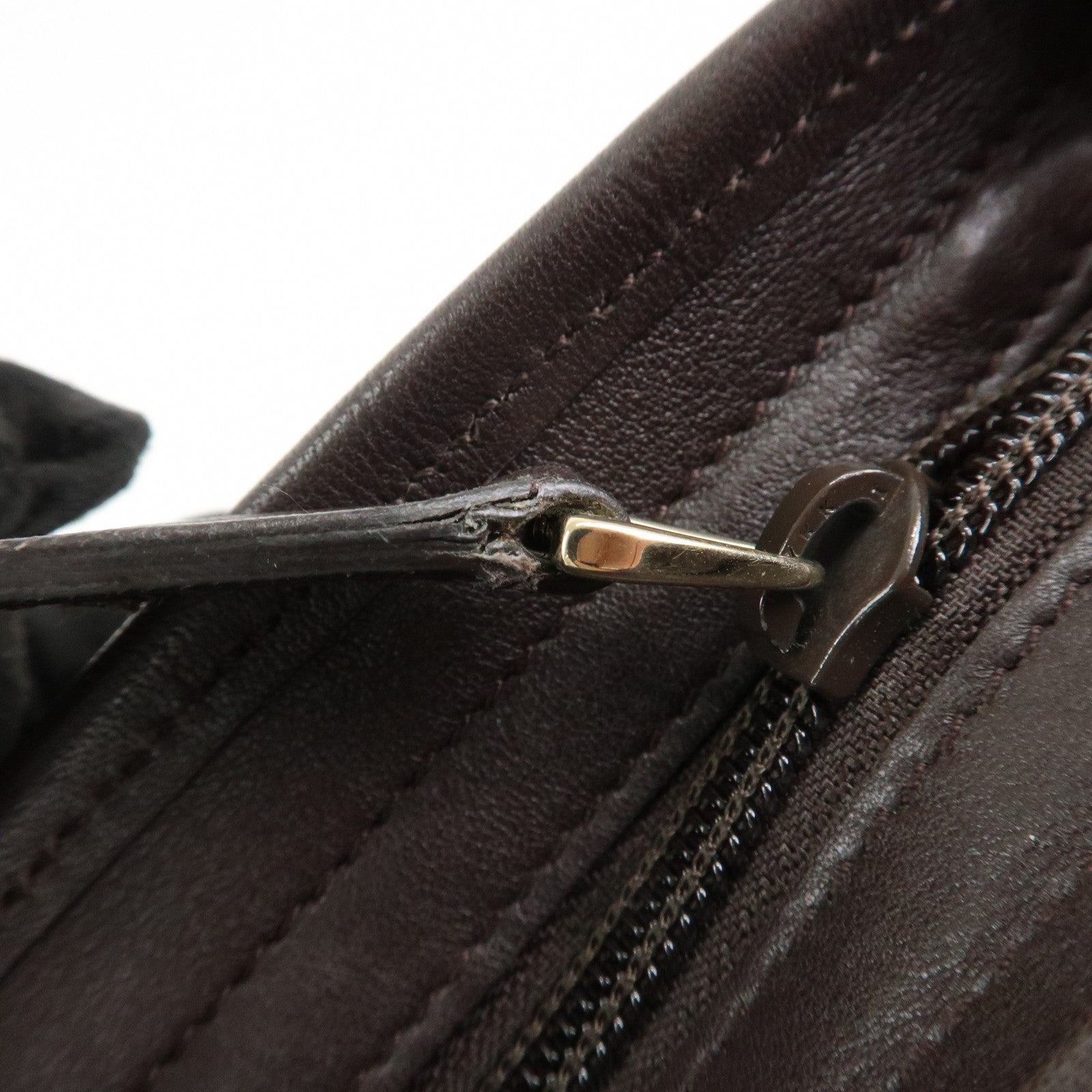 GUCCI GG Supreme Leather Shoulder Crossbody Bag Beige Brown 388924 Used