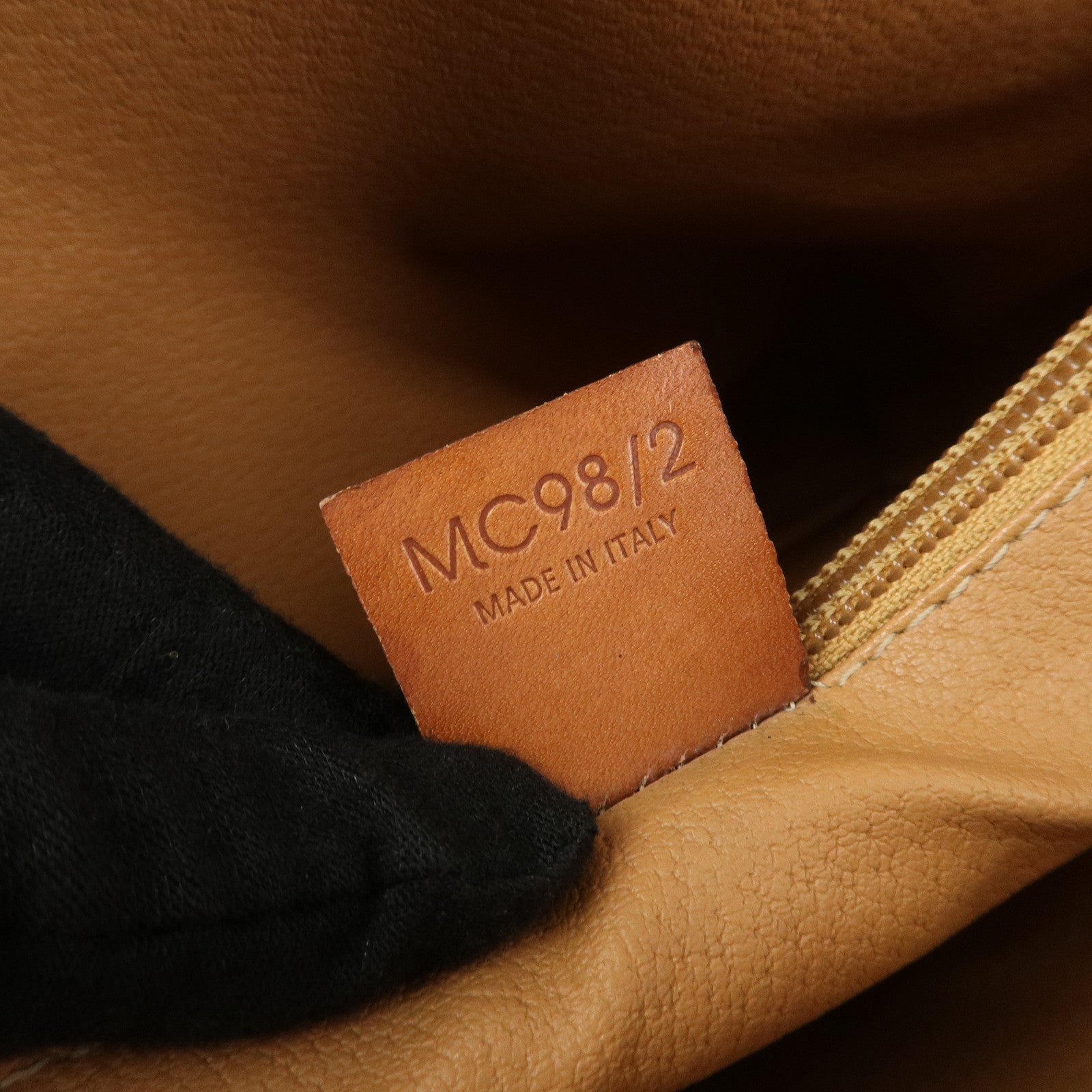 CELINE Macadam PVC Leather Tote Bag Hand Bag Brown