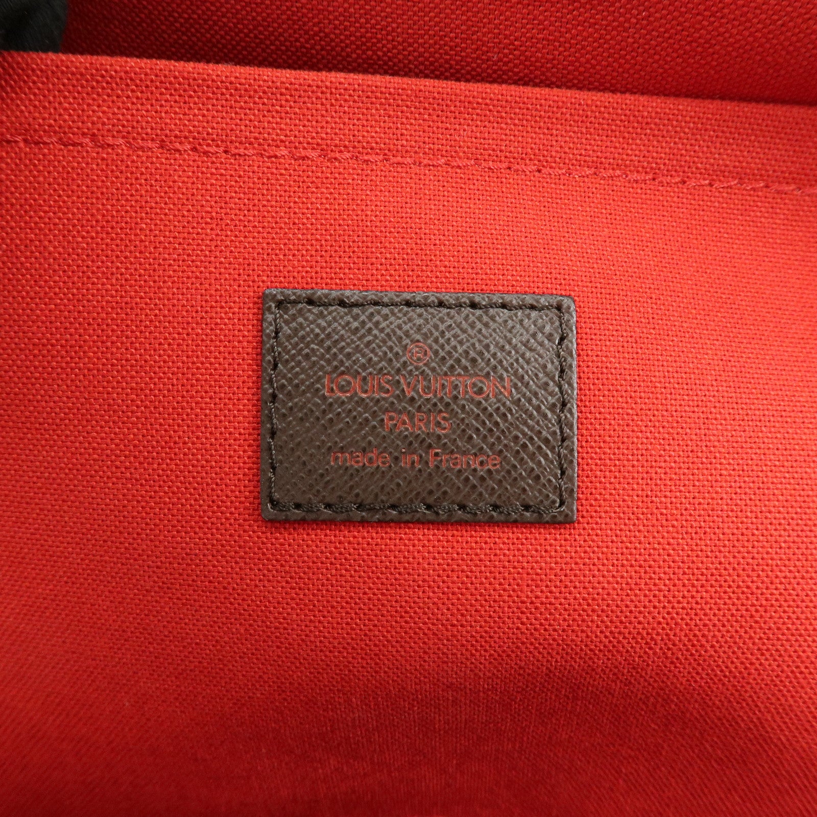 Louis Vuitton Damier Belem MM Hand Bag Damier Ebene N51174