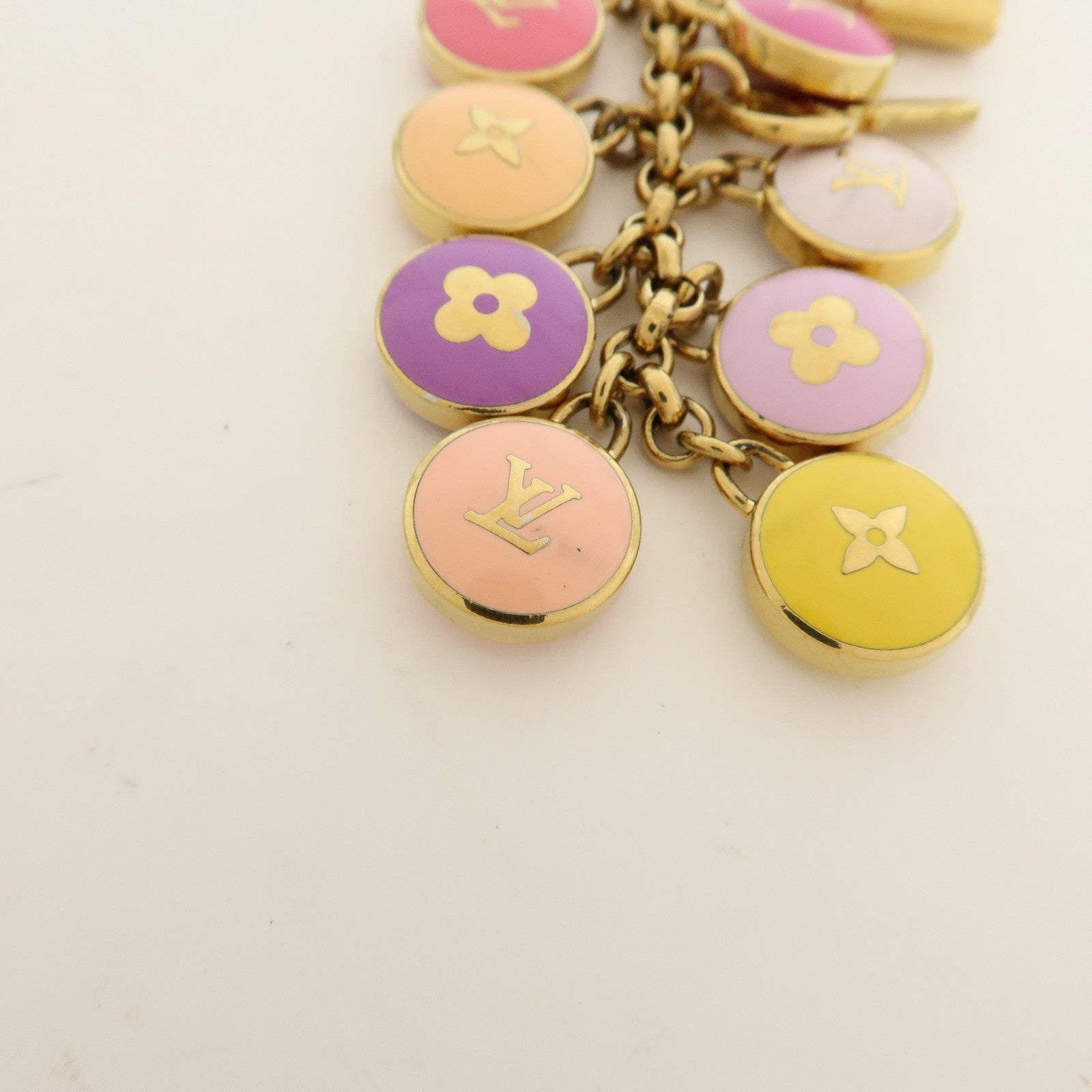 Louis Vuitton Porte Cles Pastilles Metal Bag Charm Key Chain M65646